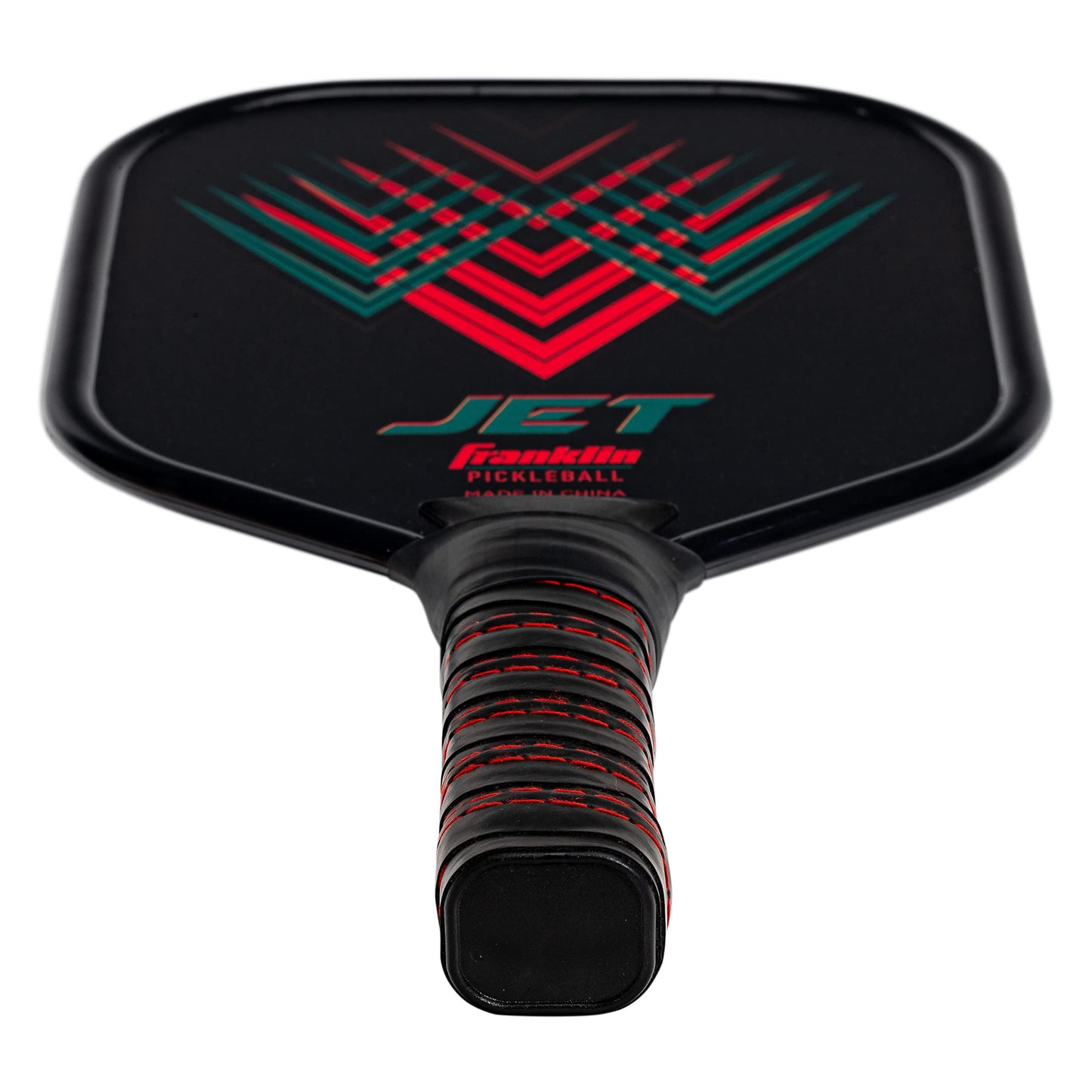 Franklin Sports Pickleball Paddle – Raqueta de Aluminio para Pickleball – Jet – Rojo – Aprobado por Estados Unidos Pickleball (USAPA)