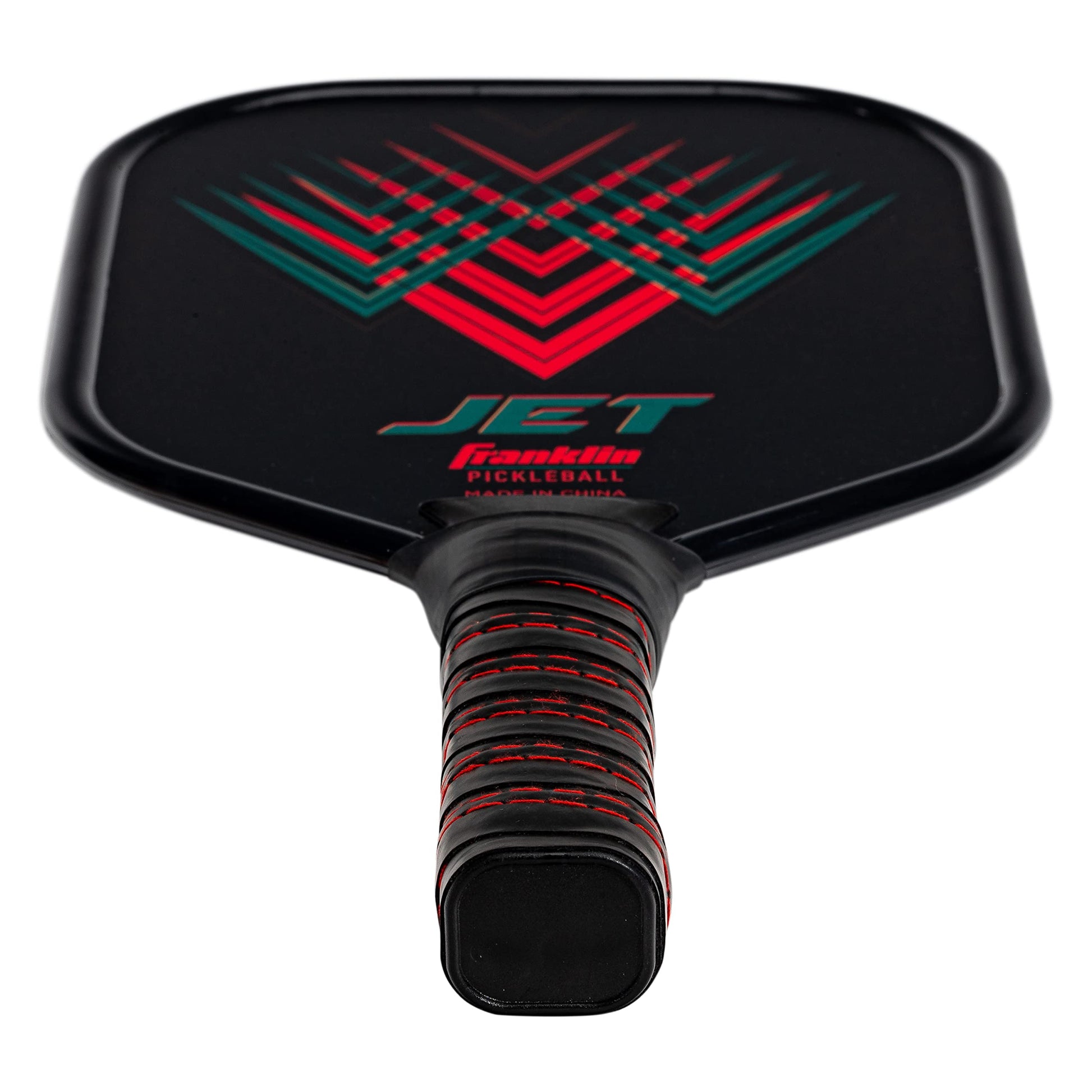 Franklin Sports Pickleball Paddle – Raqueta de Aluminio para Pickleball – Jet – Rojo – Aprobado por Estados Unidos Pickleball (USAPA)
