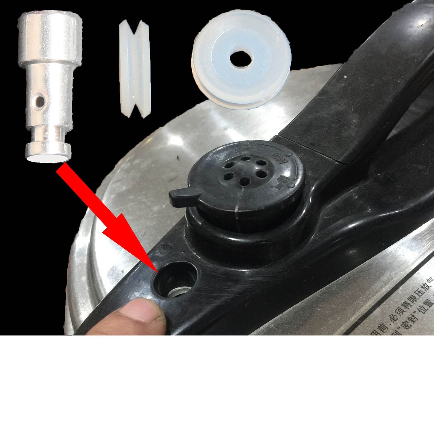 Juego de Juntas de Goma T&B Universal para Olla a Presión Eléctrica 5/6 Qt