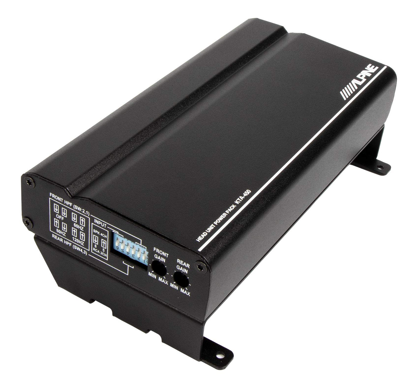 Amplificador de Coche Alpin KTA-450 4 Canales 400 W para Montaje detrás de iLX-W650