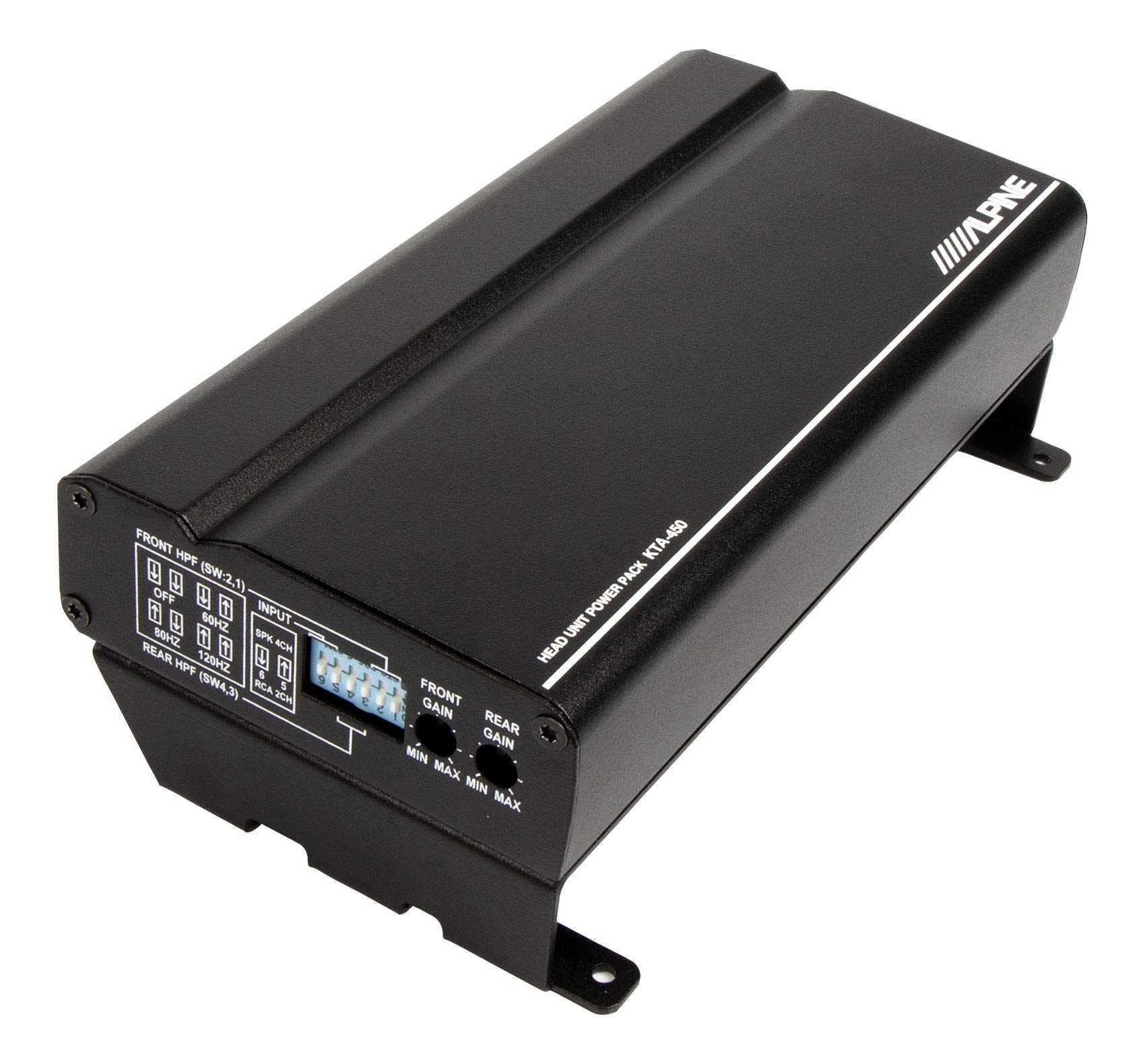Amplificador de Coche Alpin KTA-450 4 Canales 400 W para Montaje detrás de iLX-W650