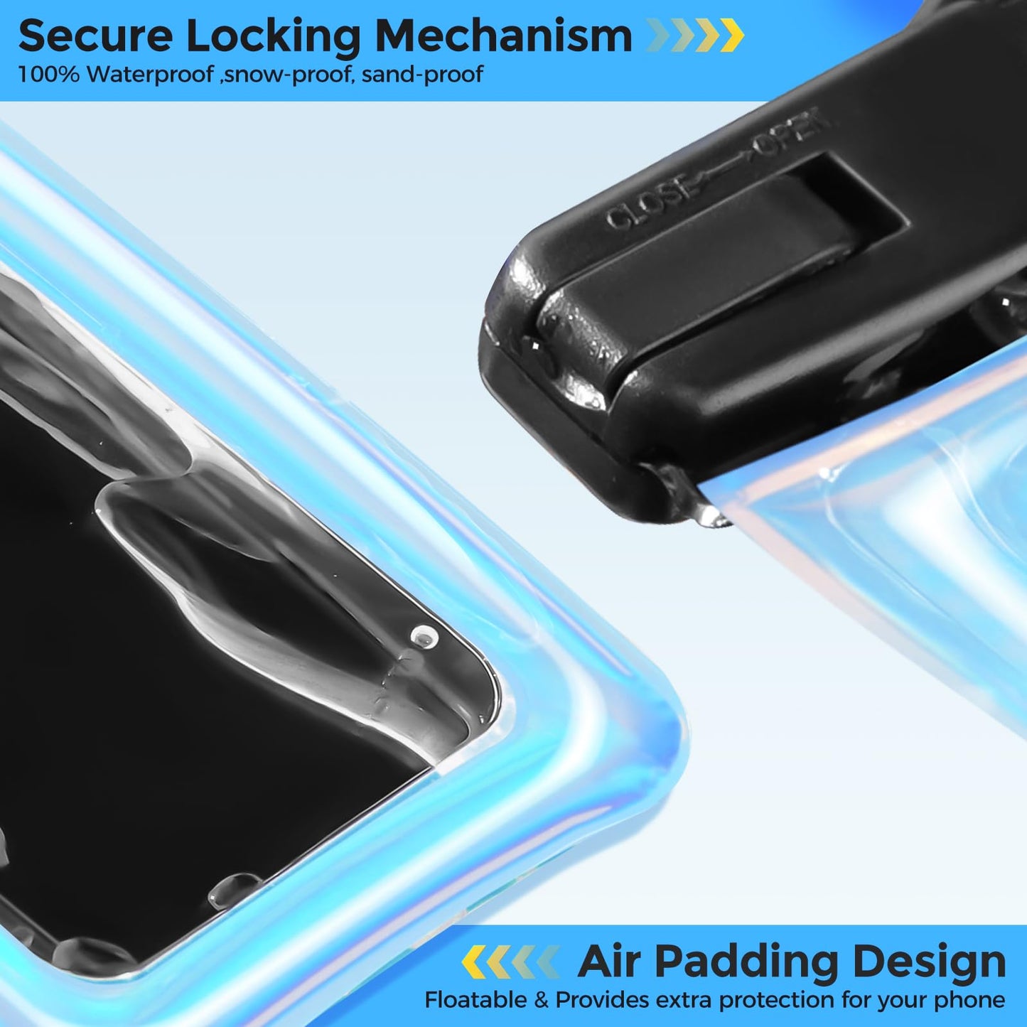 Funda Impermeable ProCase Colorido hasta 7 Pulgadas Universal
