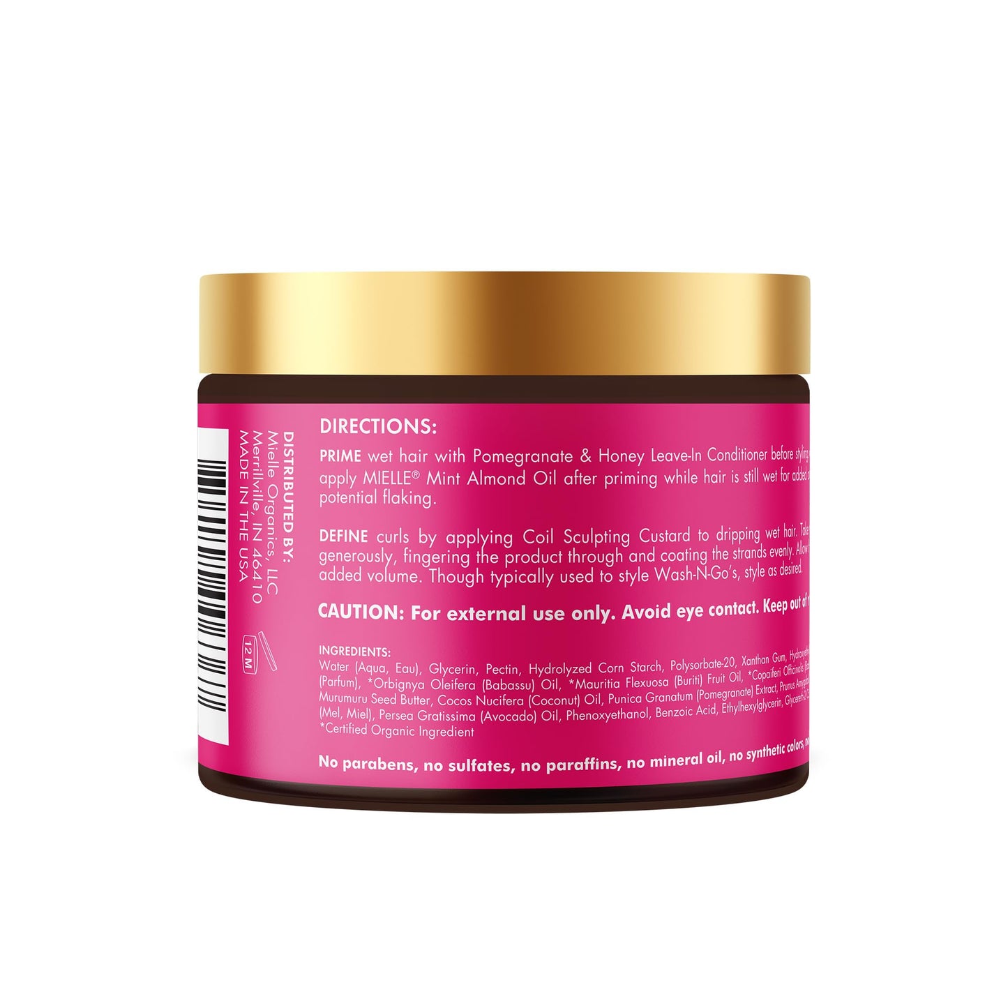 Mielle Organics Pomegranate & Honey Curling Custard 12oz