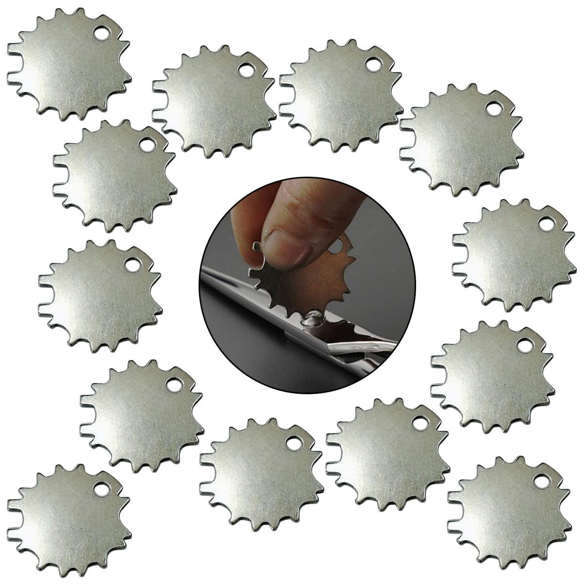 TorSor - Juego de 12 tijeras de corte de pelo para apretar la llave de la unidad de llave universal con mango ajustable de tensión para Kenchii Wolff Kamisori Kasho Washi, tijeras de peluquería y