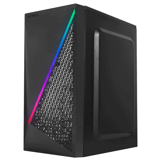 Computadora de Escritorio PC Gamer PSA Computo y Papelería Luz RGB Ryzen 3 3200G 8GB RAM 3200MHZ 500GB SSD M.2 WiFi