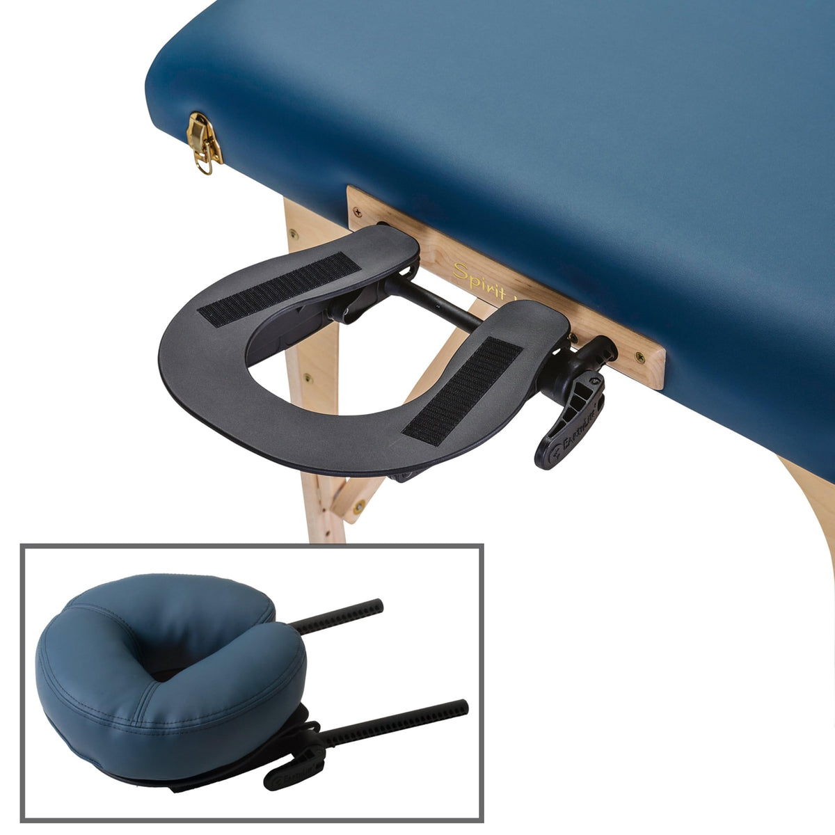 Mesa de Masaje Ajustable EARTHLITE Burdeos con Plataforma de Reposacabezas Duradera