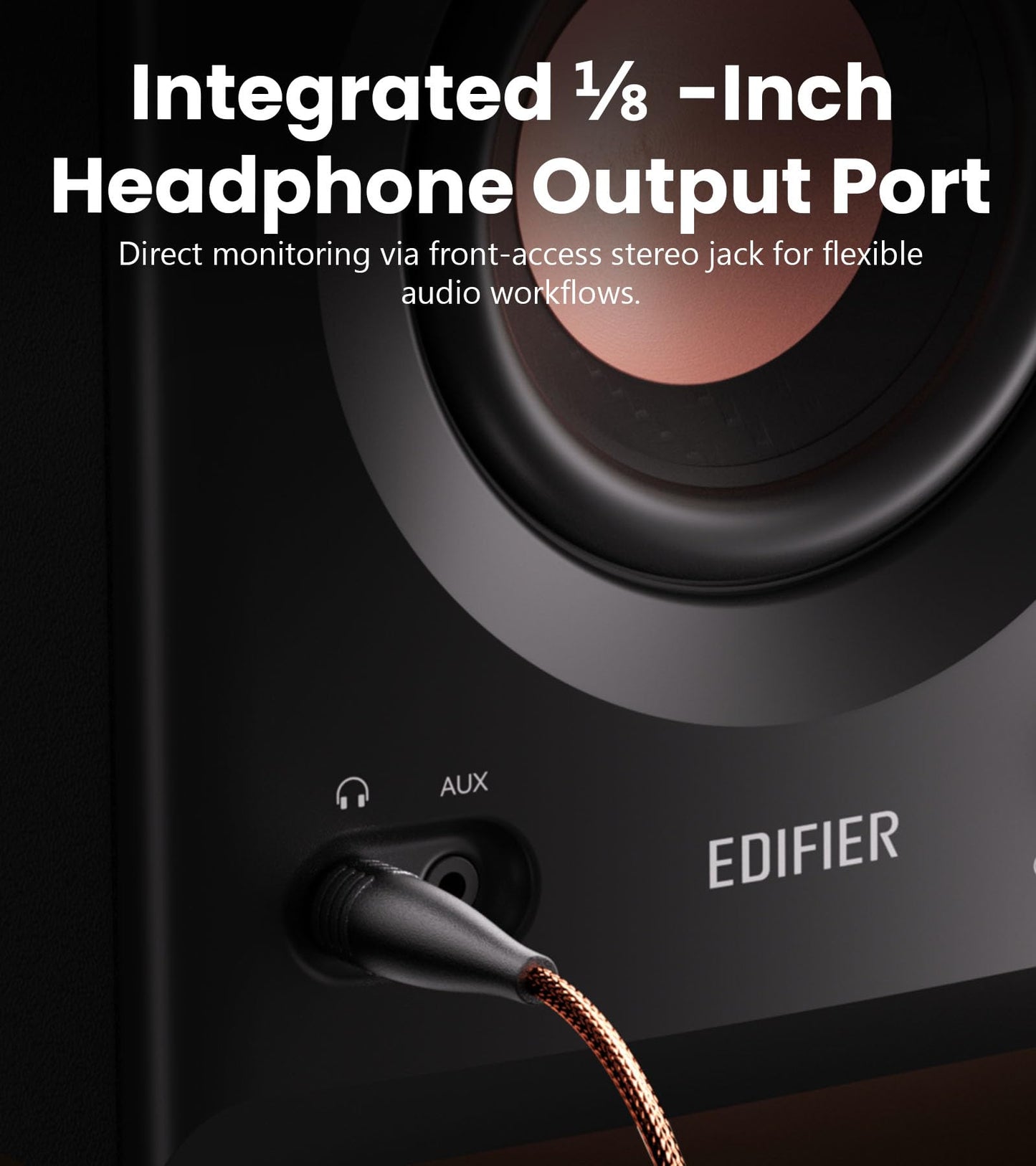 Edifier - MR5 Bluetooth Powered Studio Monitor 2.0 Speakers Hi-Res Audo 110 Watts White