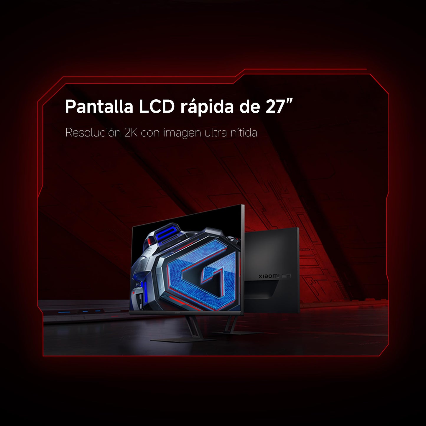 Monitor Gamer Xiaomi G27Qi 2K 27 Pulgadas 180Hz Pantalla