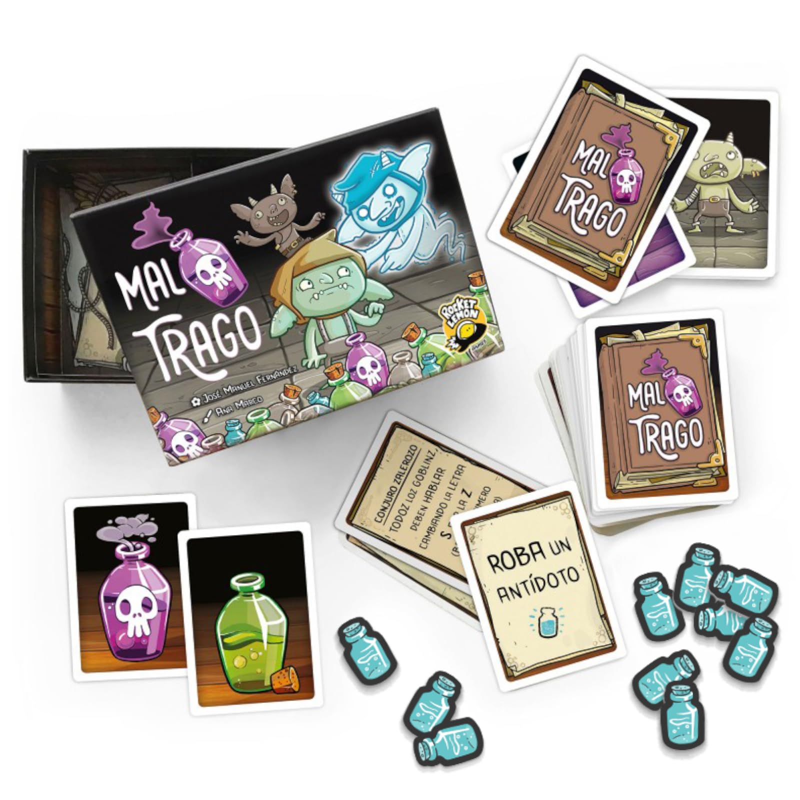 Juego de Mesa Rocket Lemon Limón Mal Trago