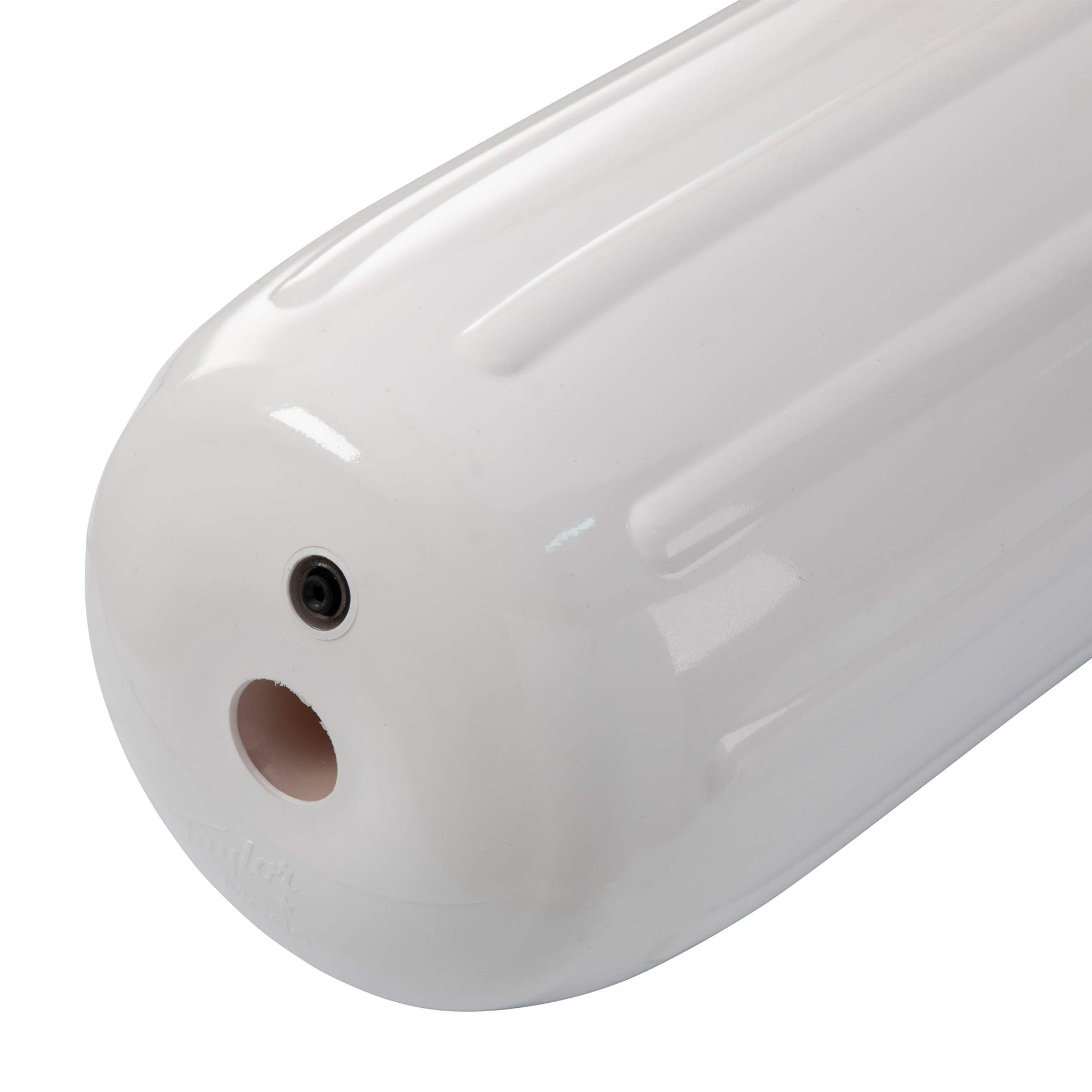 Parachoques Inflable de Vinilo TaylorMade Big B Blanco con Tubo Central para Botes