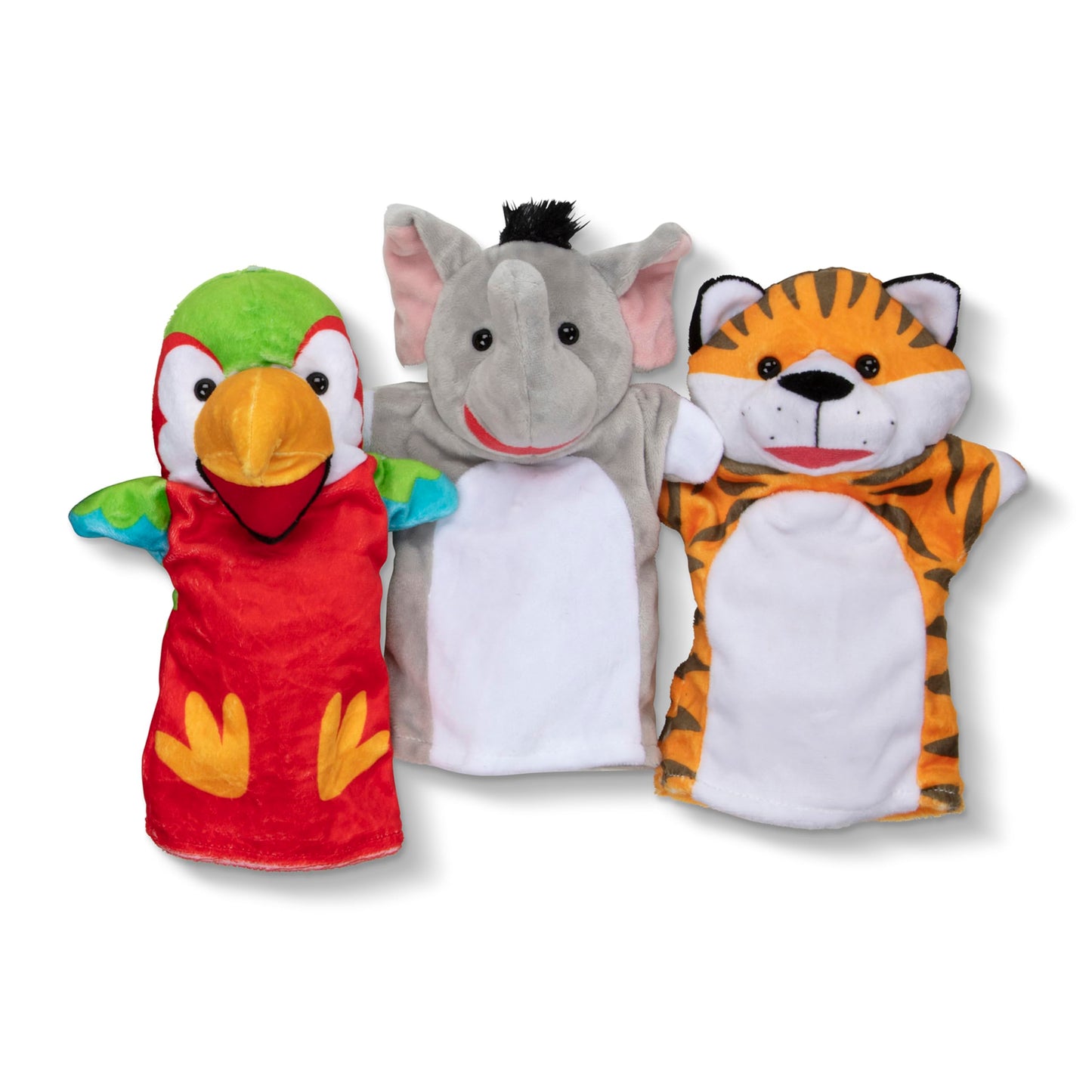Títeres de Mano Melissa & Doug Safari Buddies Multicolor Set de 6
