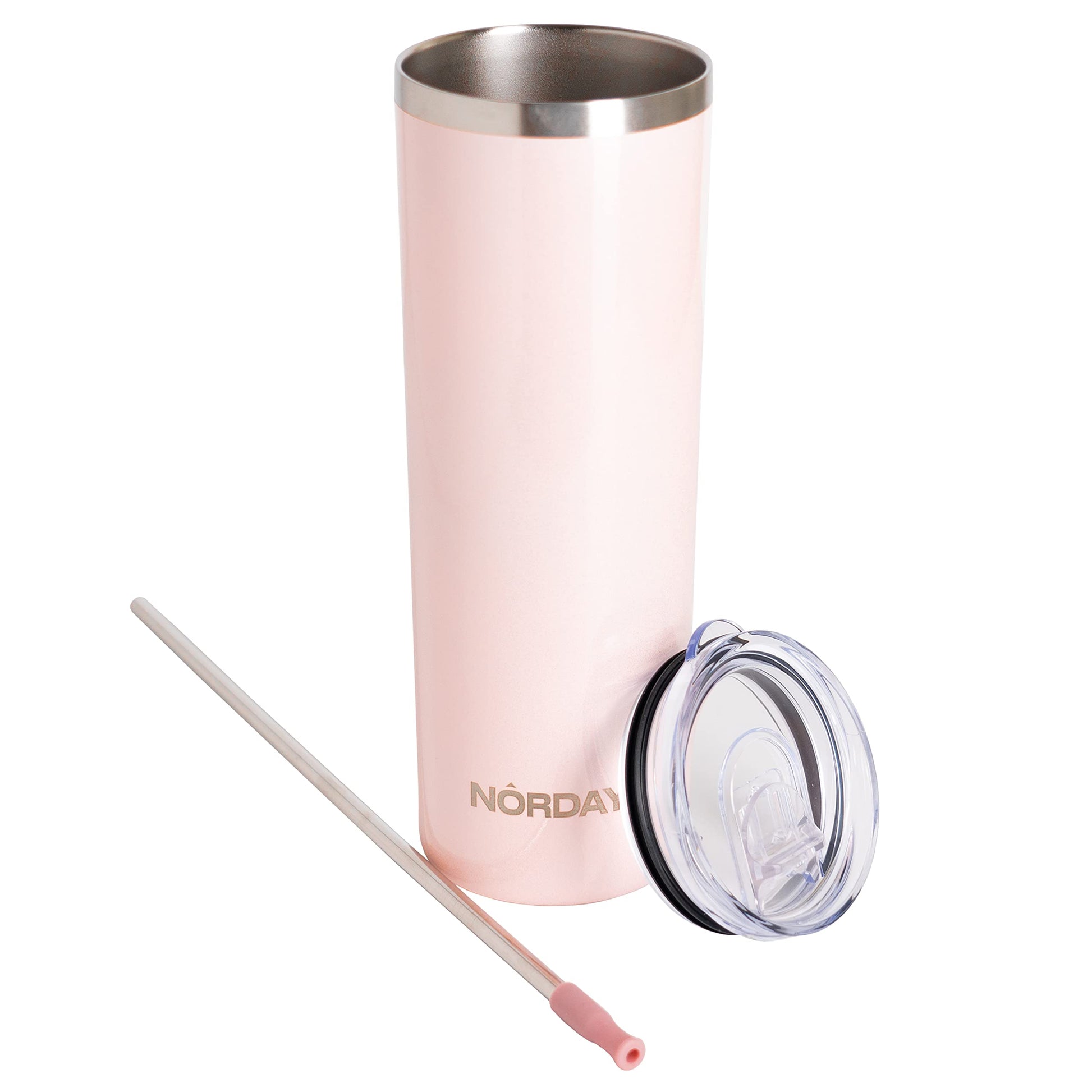 Vaso Térmico Norday Blush Antiderrame Doble Pared de Acero Inoxidable para Viaje 22 oz