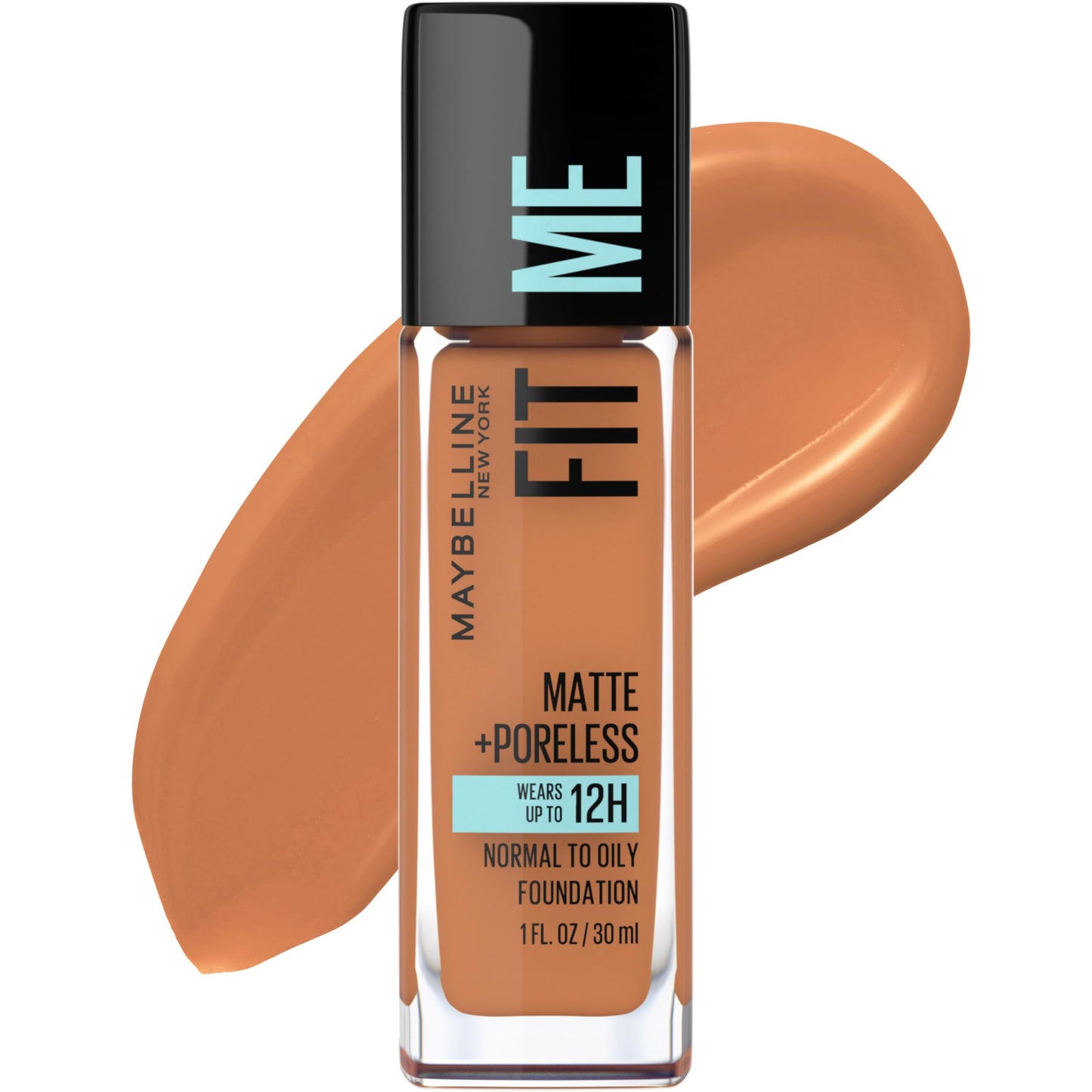 Base de Maquillaje Líquida Maybelline Spicy Brown Fit Me Matte + Poreless sin Aceite
