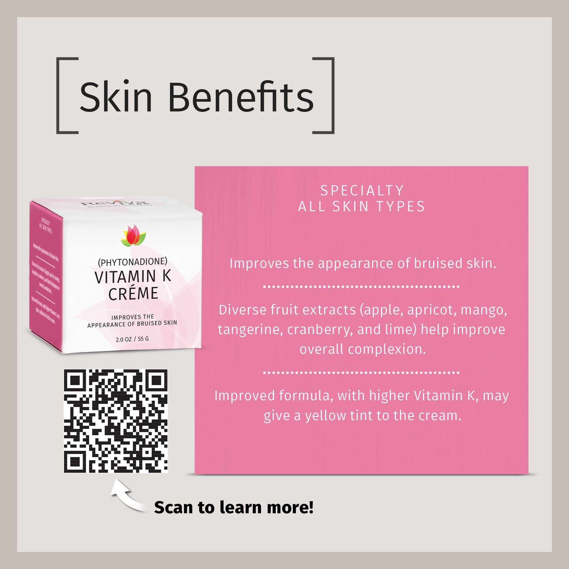 Reviva Labs Reviva Crema Vitmn K