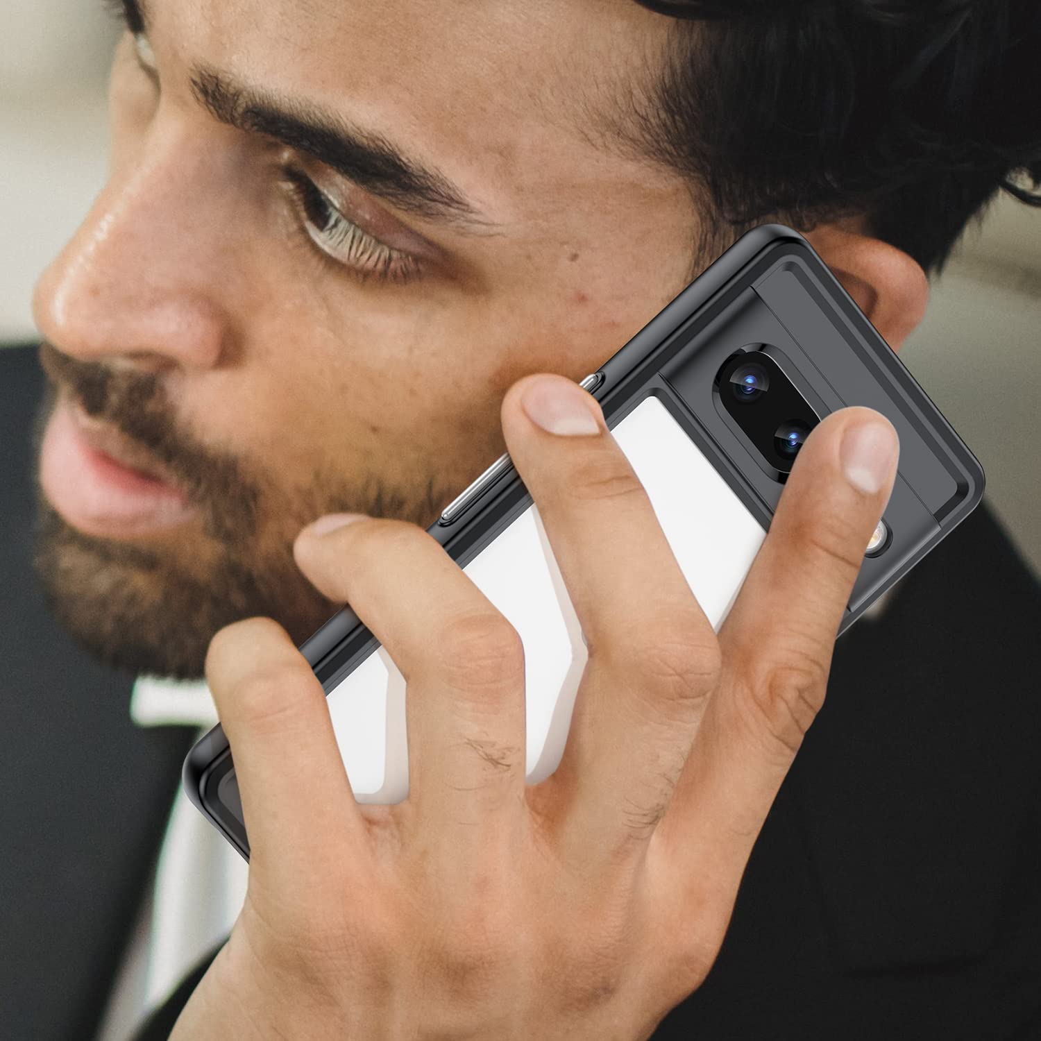 Funda Acrílica Transparente PENGPAI Google Pixel 7 Uso Rudo Antiarañazos Antigolpes 6.3 Pulgadas
