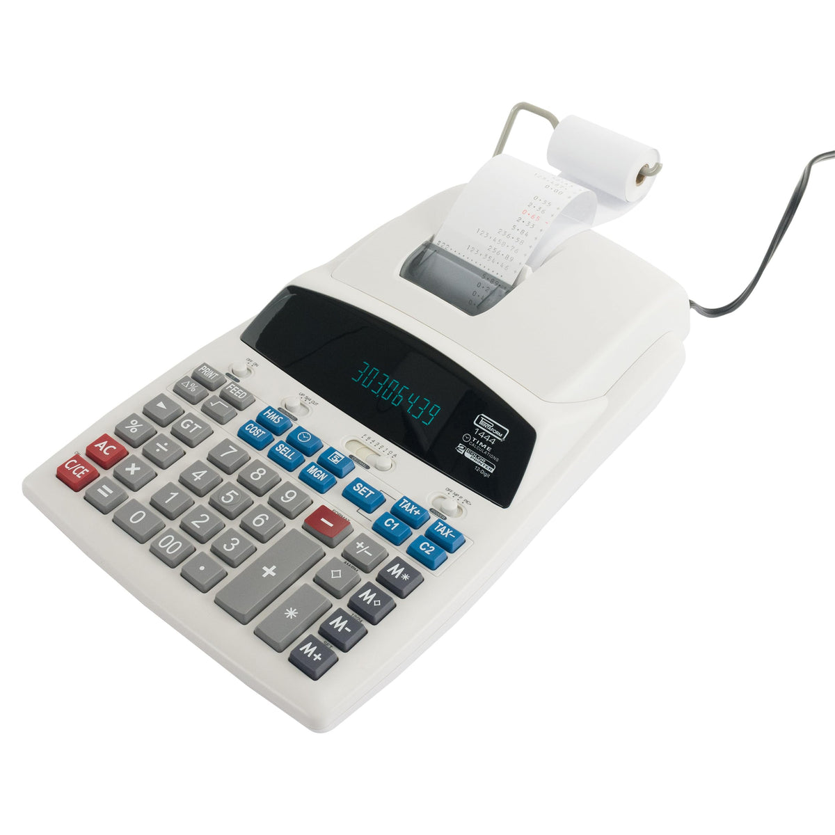 Calculadora de Escritorio Printaform Pantalla Luminosa con Impresora para Trabajo Rudo