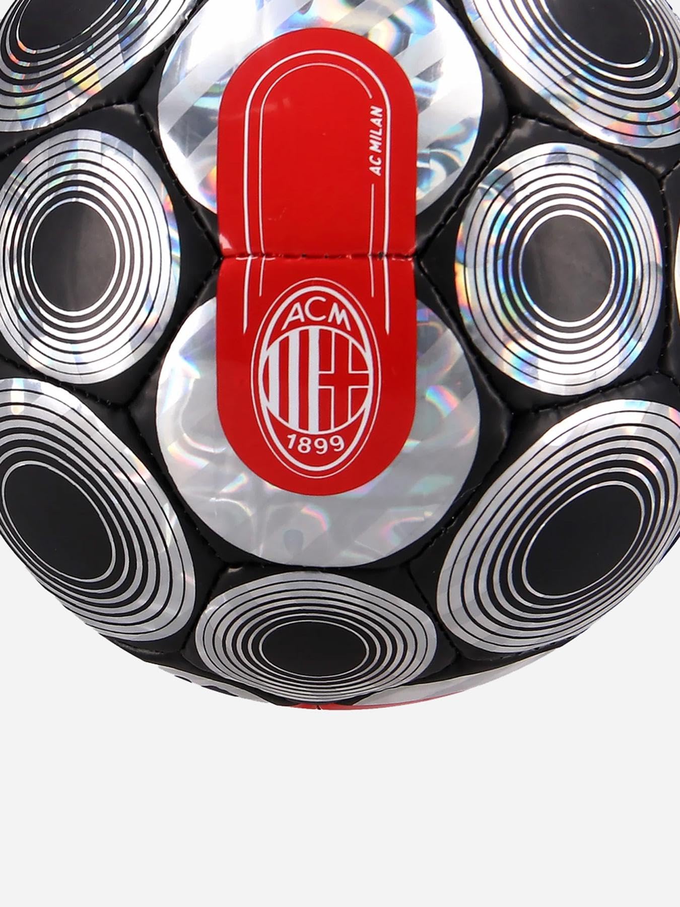 Balón PUMA ACM Negro Rojo Talla 5 Unisex