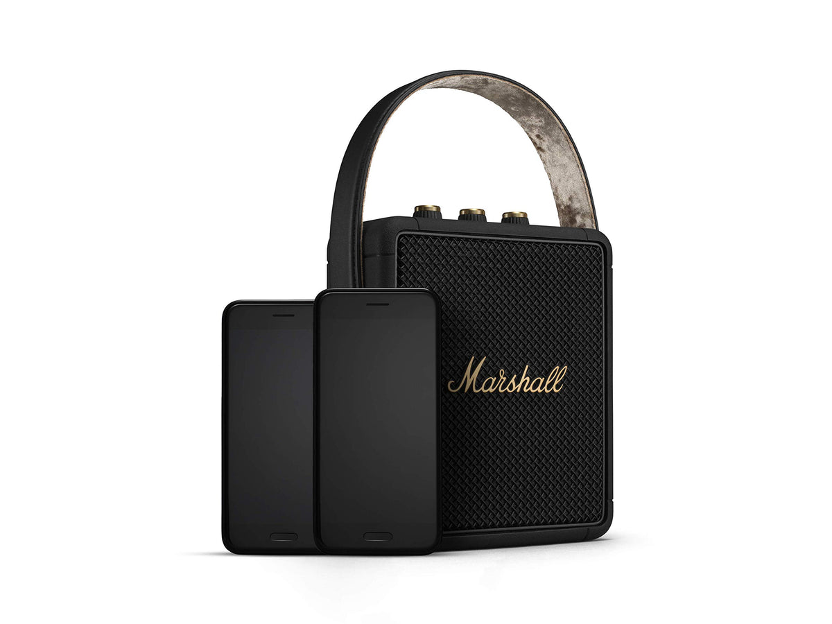 Bocina Portátil Bluetooth Marshall Negro Latón