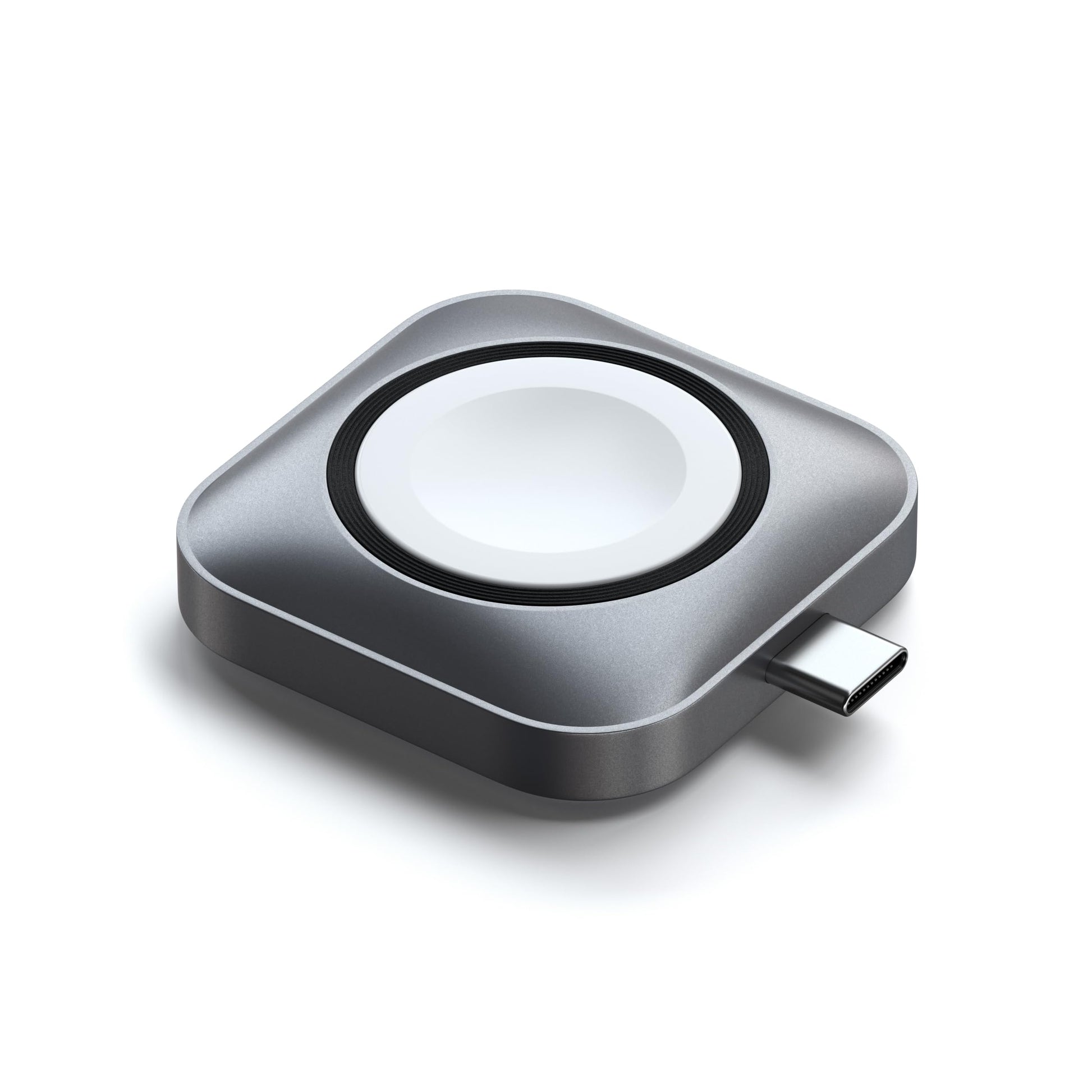 SATECHI Cargador para Apple Watch USB C [Certificado MFi] Cargador portátil para Reloj: Compatible con Apple Watch Ultra y SE (3-1), Apple Watch Series (11-1) y AirPods (3/2) (Cable no Incluido)