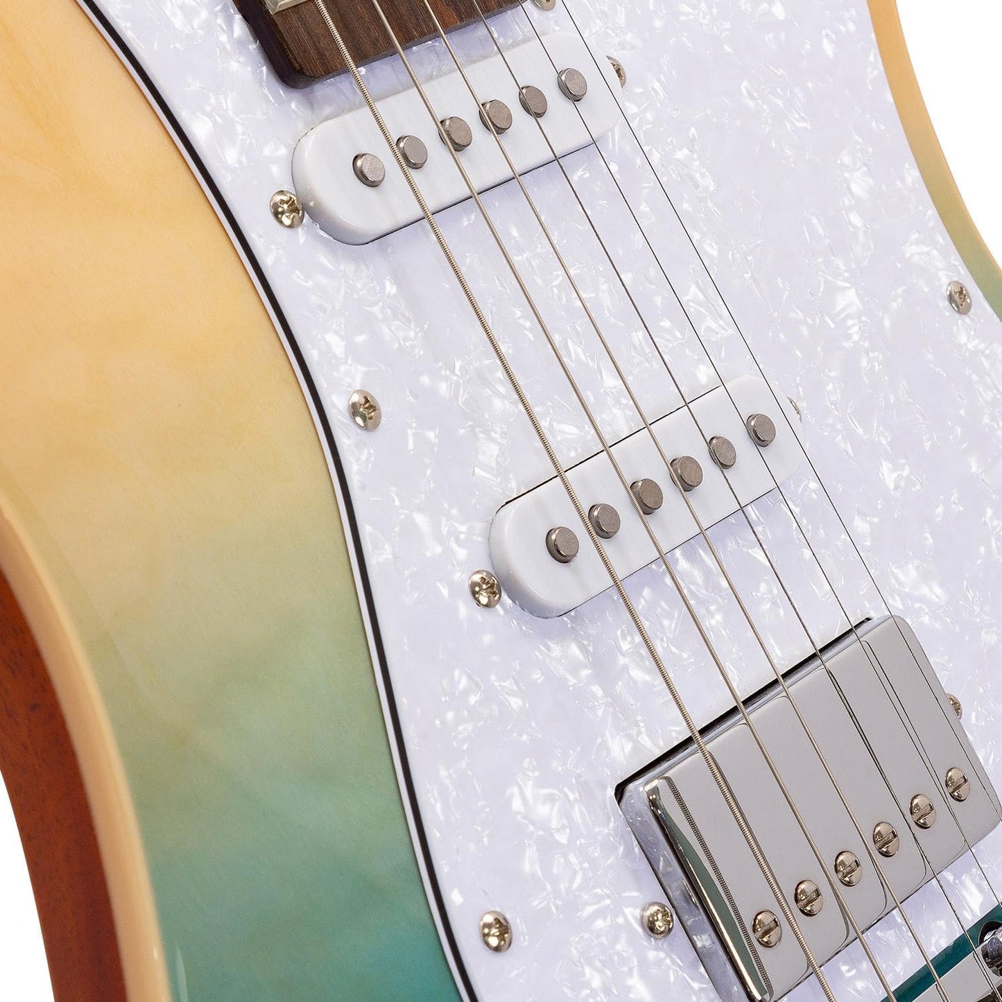 BABILON Guitarra Eléctrica Azul LEGGEND-BL con Estuche