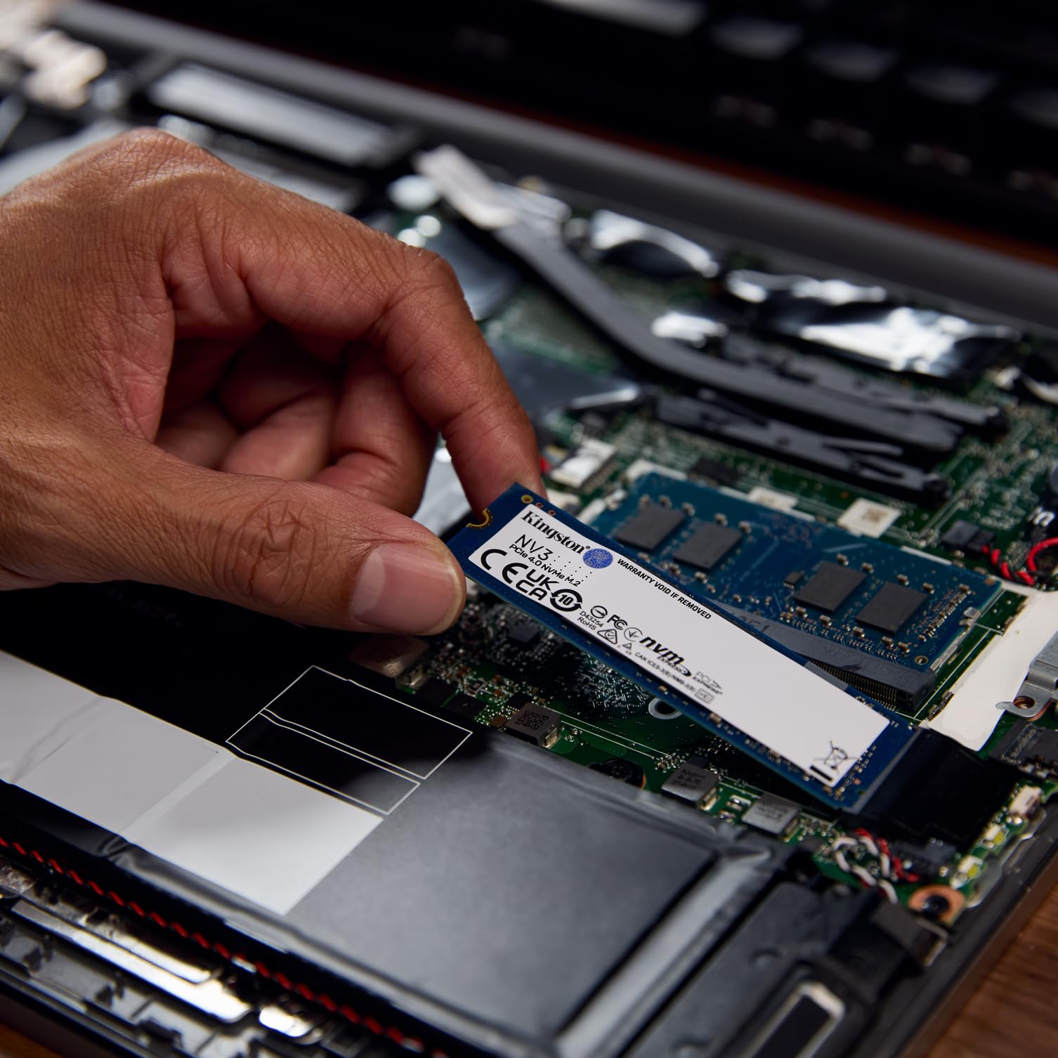 SSD Kingston NV3 NVMe PCIe Gen 4.0 M.2 1000GB Lectura 6000MB/s Escritura 4000MB/s