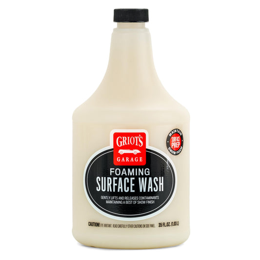 Griot's Garage Boss - Lavado de Superficies espumosas para Limpieza y Detalles de automóviles, Compatible con el Sistema de Mezcla automática de cañones de Espuma Boss, 34 onzas