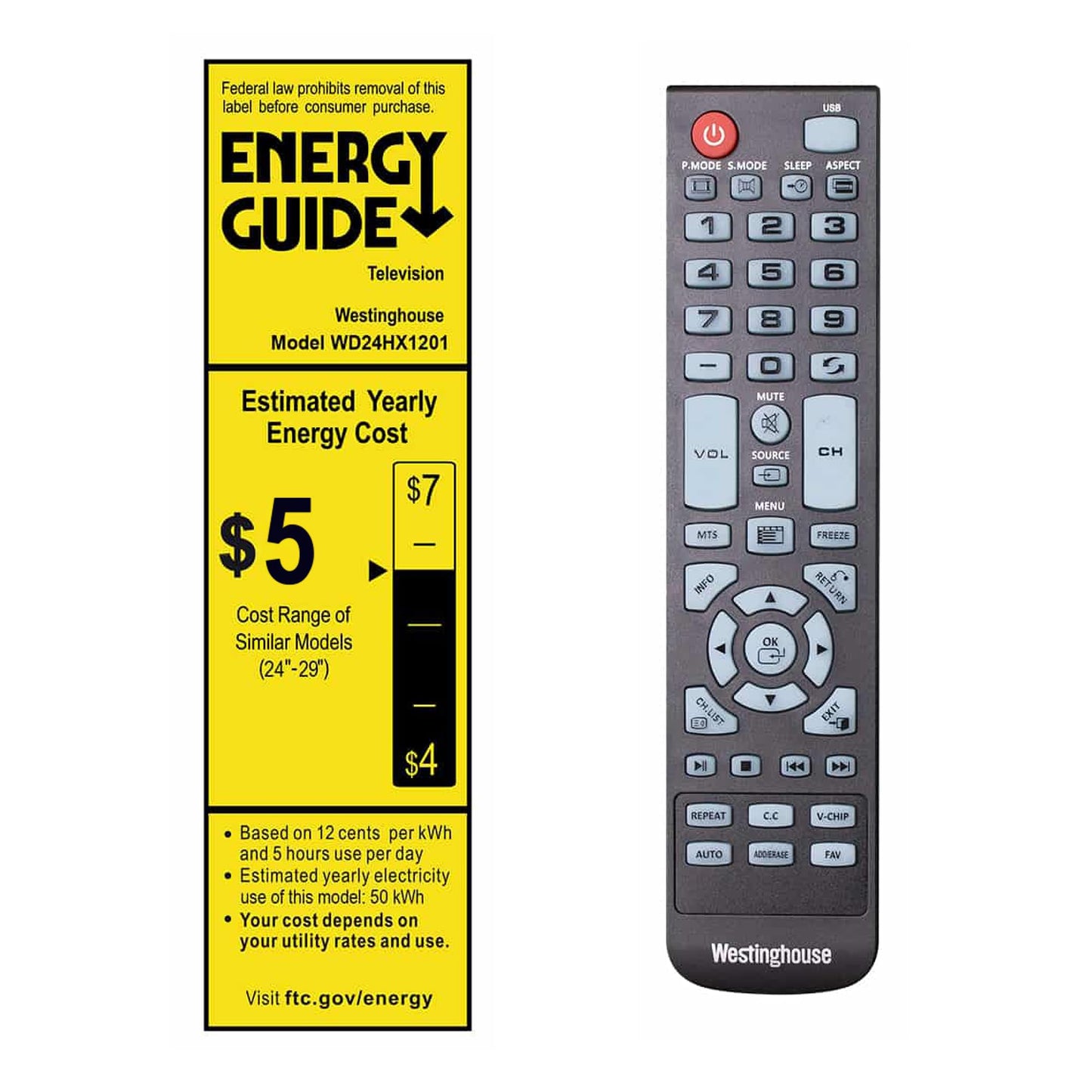Televisor Westinghouse HD 24 Pulgadas