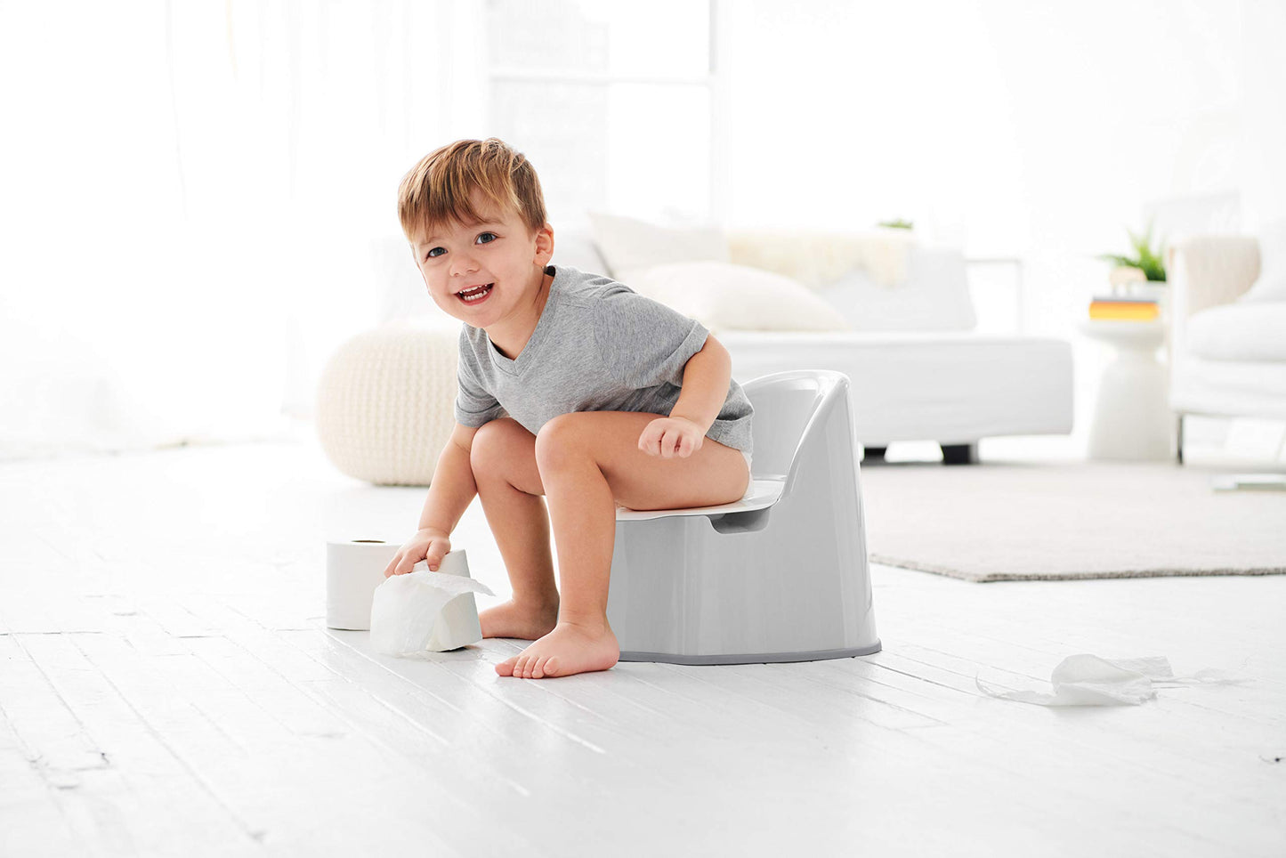 Silla para Orinal OXO Tot Gris para Niño