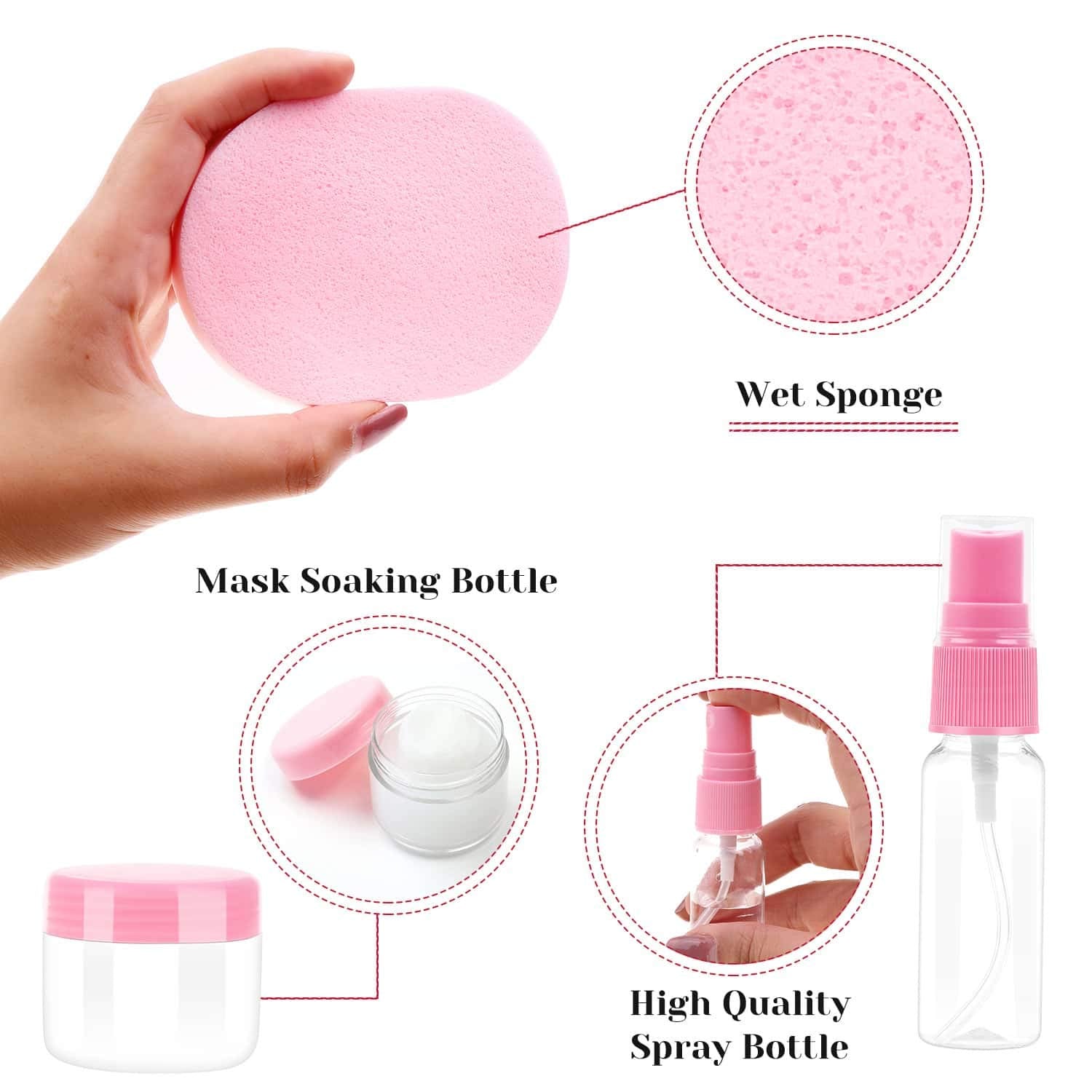 Set de 11 accesorios para preparar y aplicar mascarillas faciales: cuencos, espátula, cepillo de silicona y más - Anezus. Ideal para cuidar tu piel en casa de forma profesional.