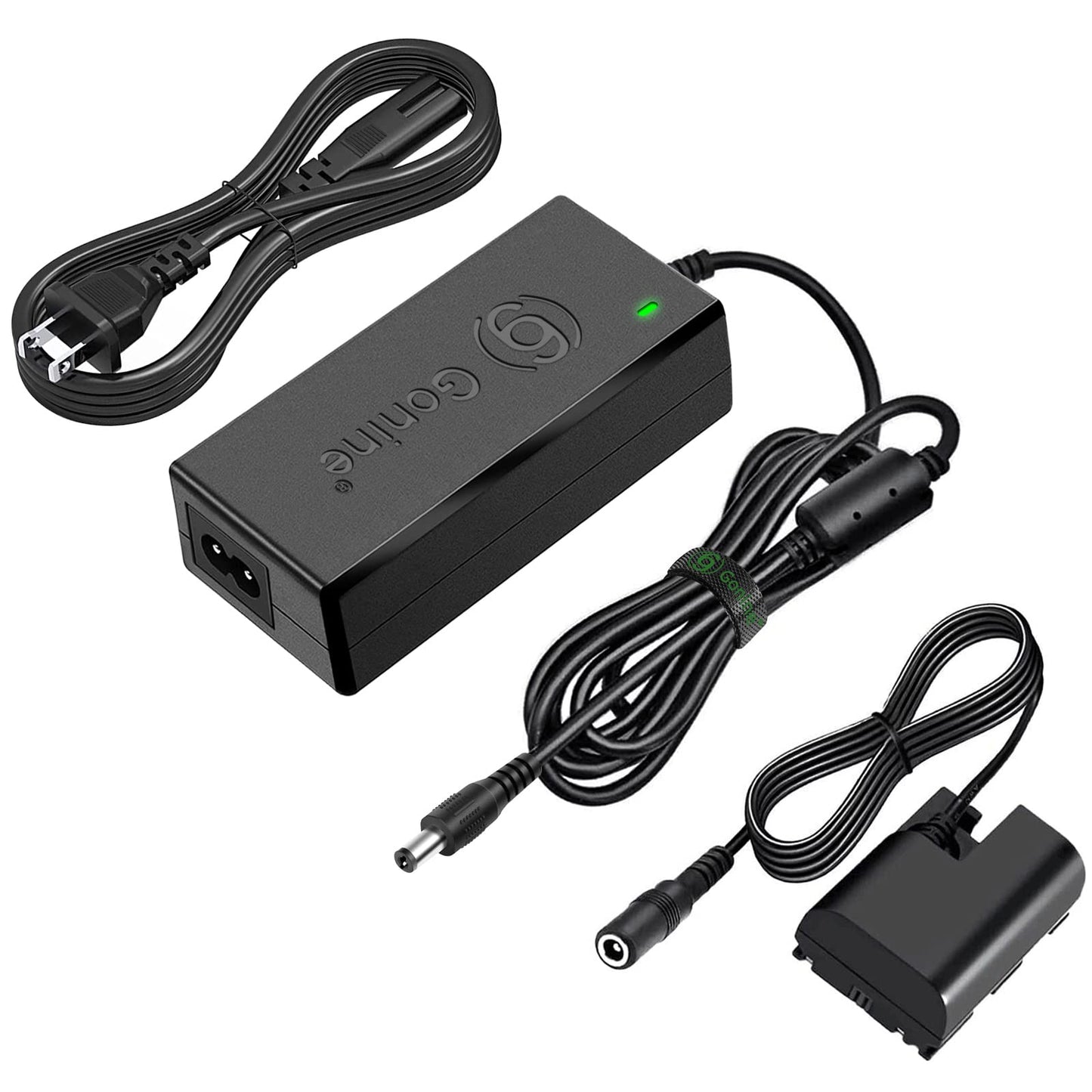 Gonine Decode AC Power Adapter Kit ACK-E6 for Canon EOS 70D/7D EOS 60D/6D EOS 5D Mark II III EOS 5DS EOS 5DS-R EOS 5D Cameras