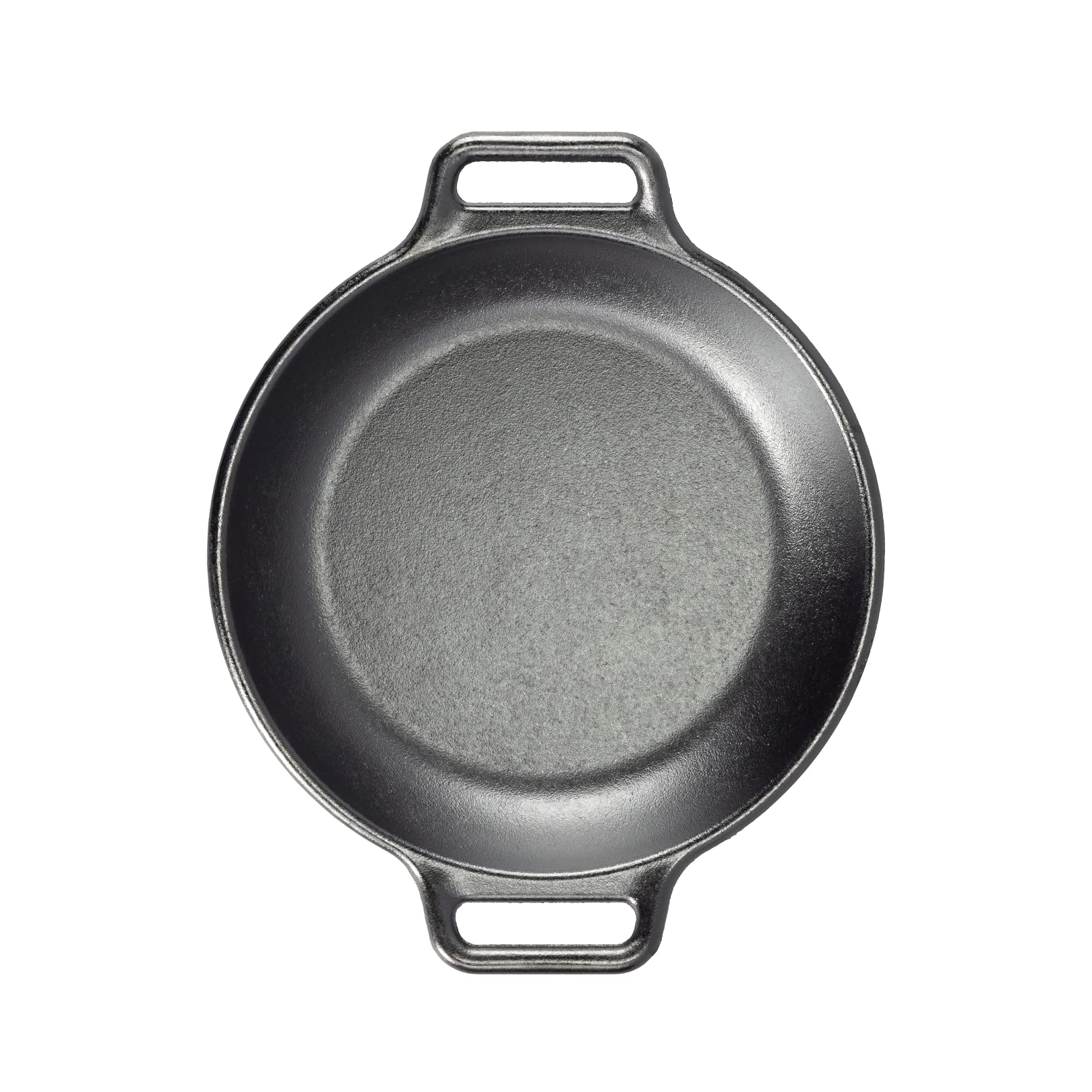 Lodge BOLD Sartén de hierro fundido sazonado de 12 pulgadas con asas de bucle, utensilios de cocina de diseño hacia adelante