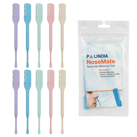 Cortador de Pelo Nasal Palinoia 360° Doble Cara Multicolor para Hombres y Mujeres