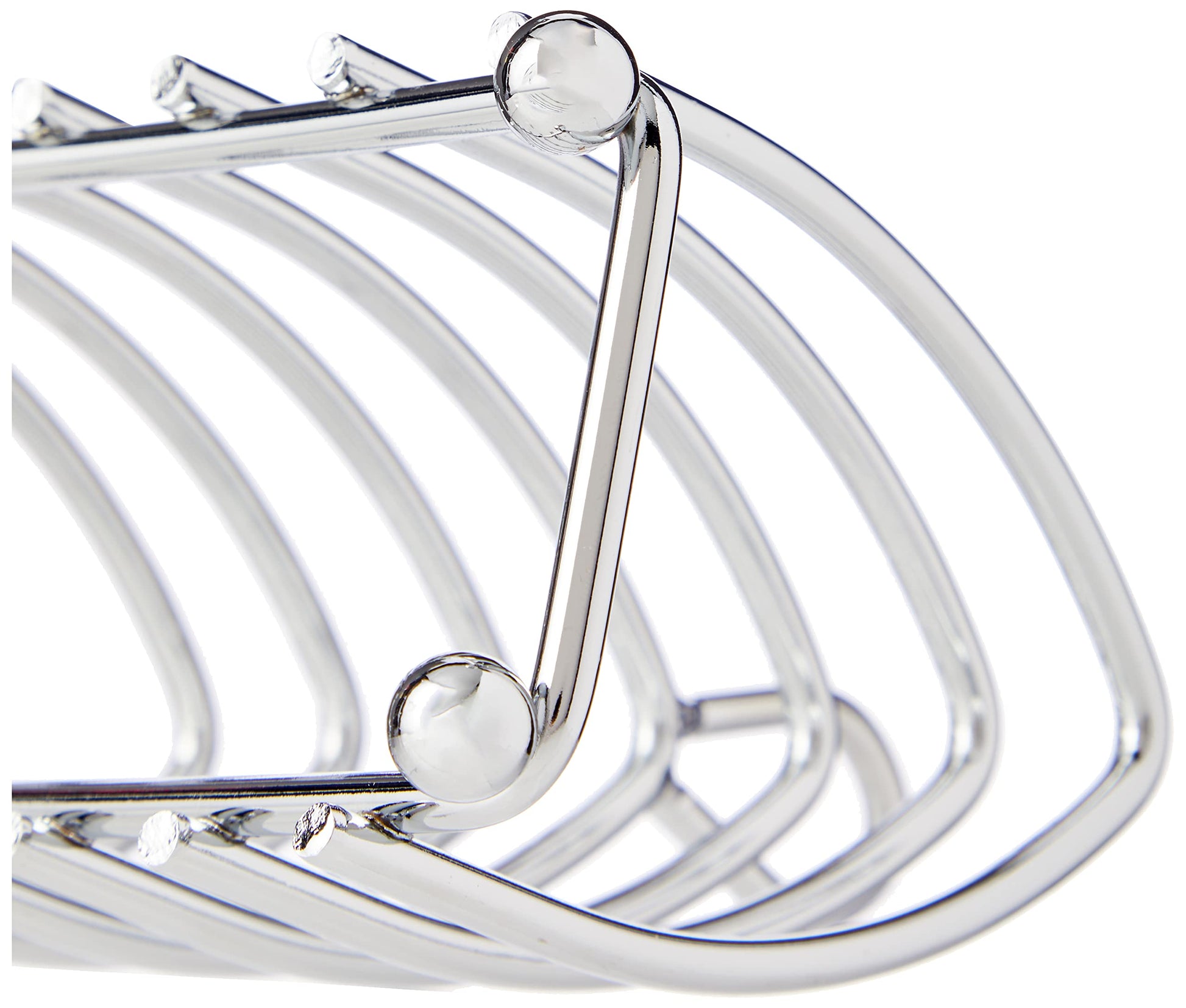 Kitchen Craft - Soporte para tostadas (6 rebanadas, cromado)