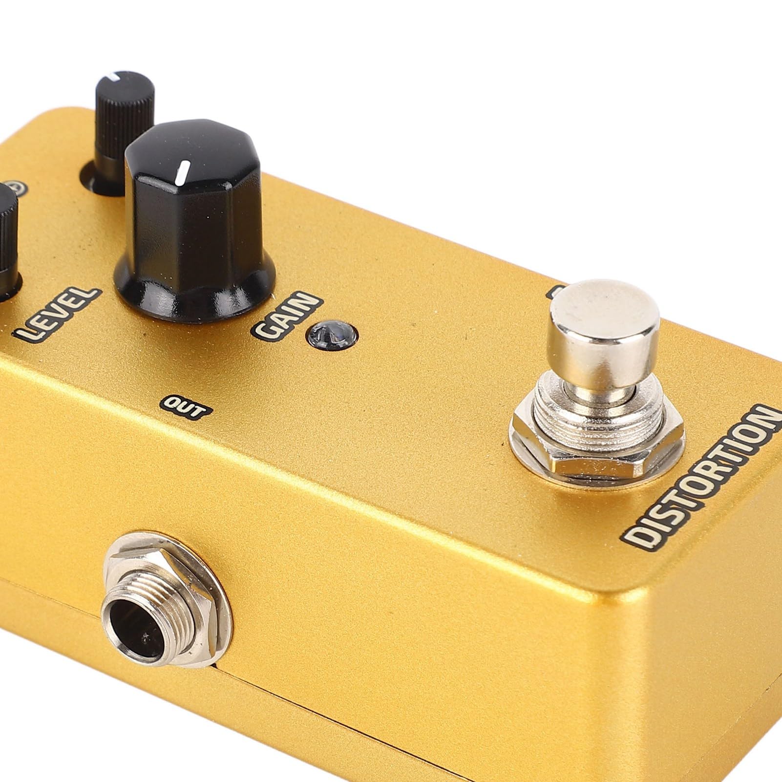 Pedal de Efectos de Guitarra Eléctrica Distorsión de Bloque único Pedal de Guitarra Mini Amplificador de Modulación Pedal de Simulación para Diferentes Escenarios de Juego