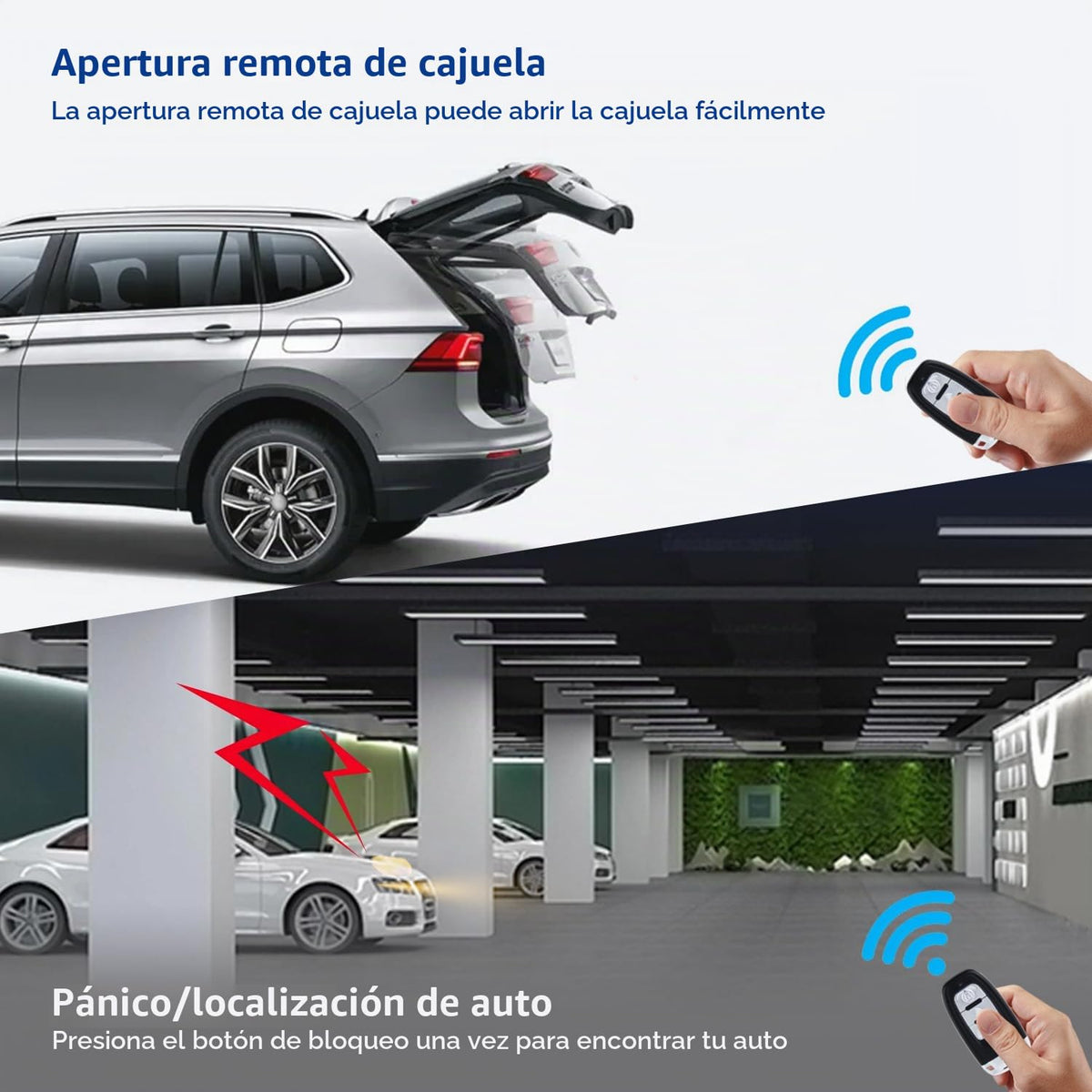 Sistema de Alarma para Automóvil EASYGUARD Smart Entry PKE Start Starter con Sensor de Impacto