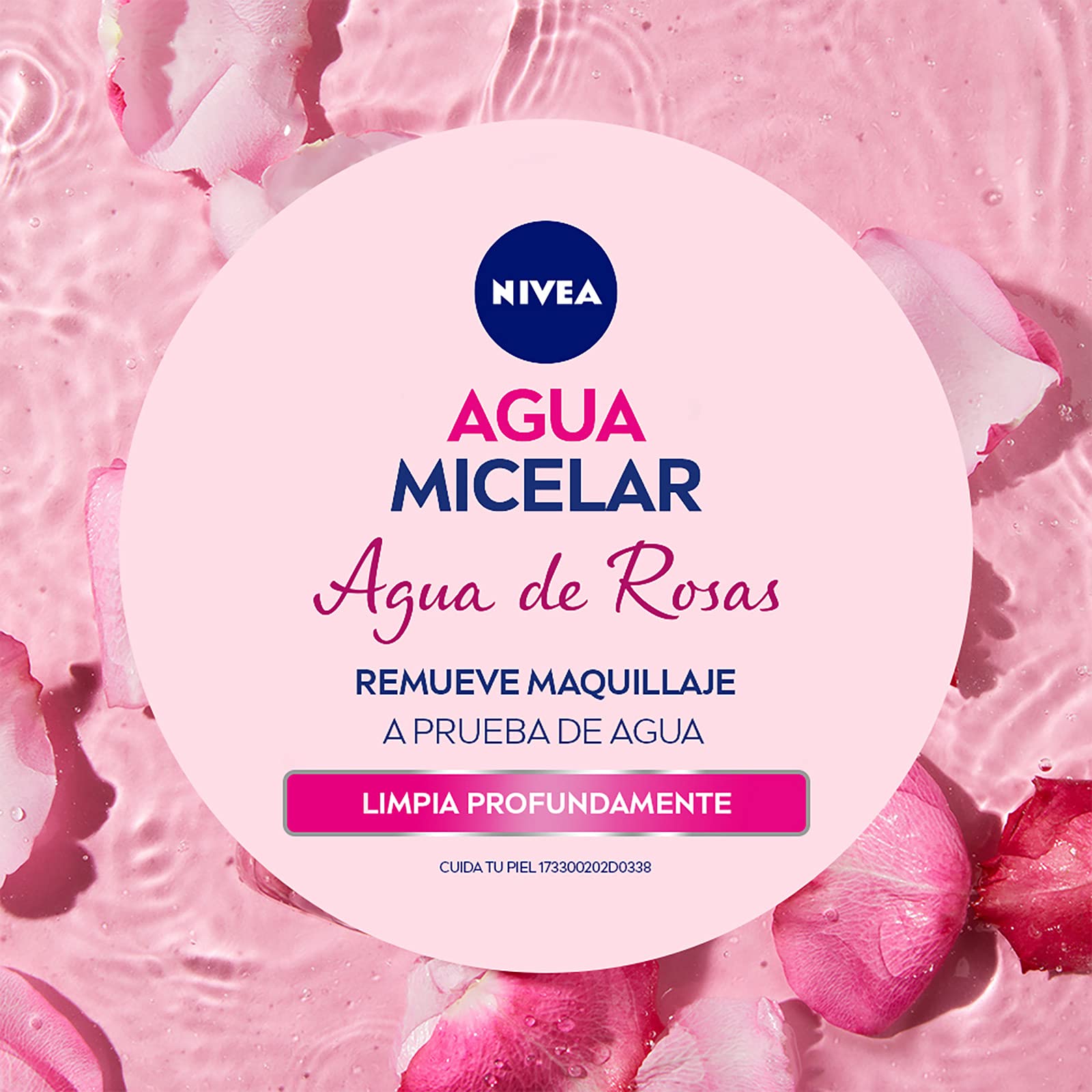NIVEA Cellular LUMINOUS630 Anti-manchas Serum Facial Aclarador de Piel (30 ml), Crema Facial Enriquecida Con Ácido Hialurónico + Agua Micelar Desmaquillante Agua de Rosas (400 ml)