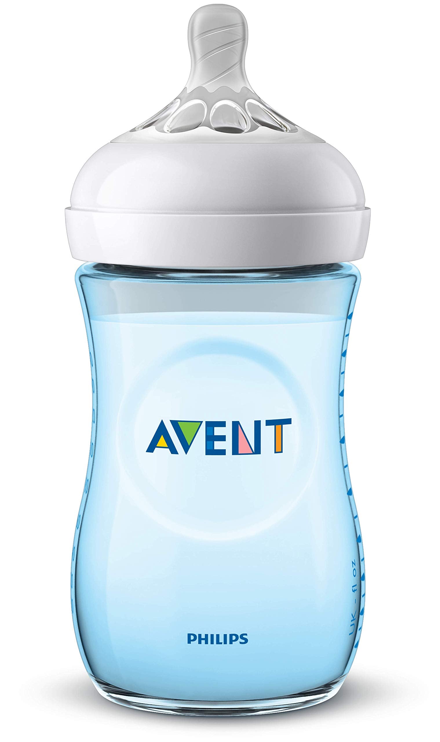 Biberón Natural Philips Avent Azul 260 ml