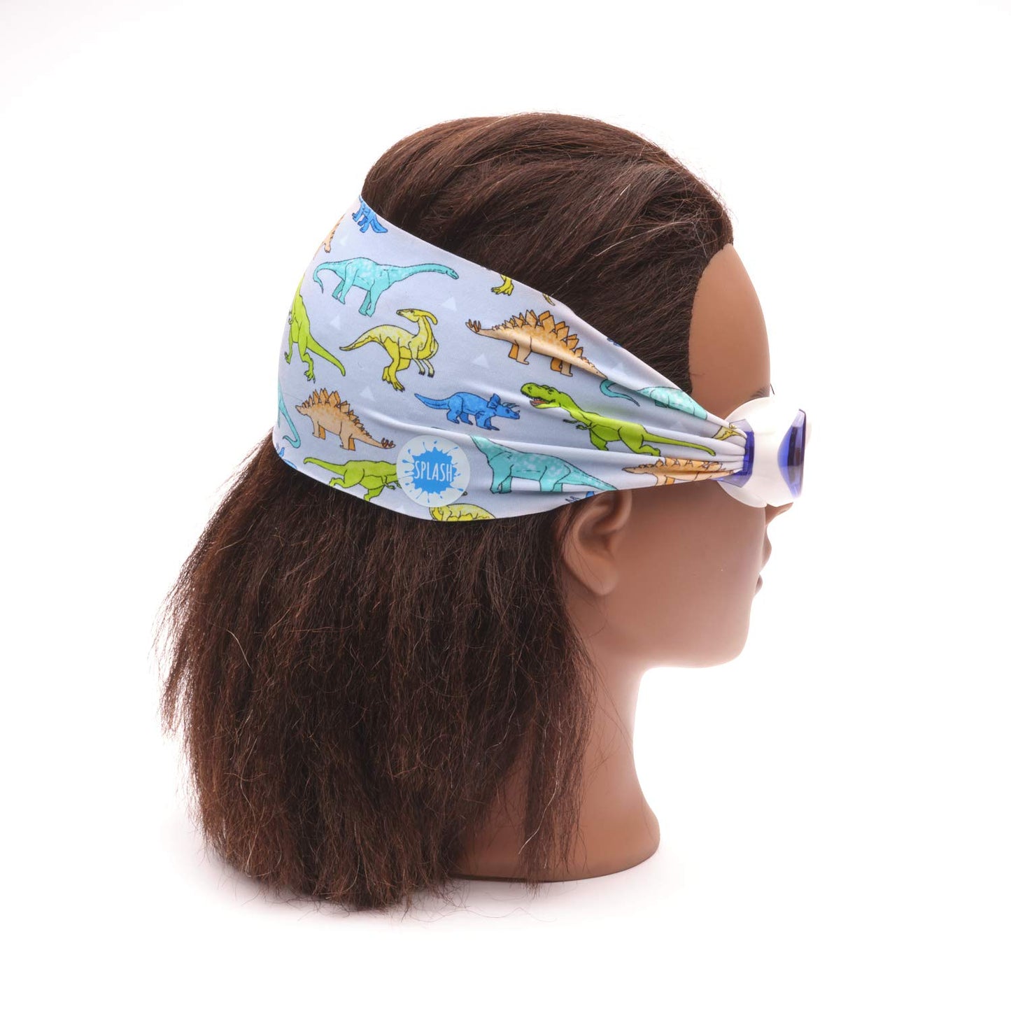 Gafas de Natación Splash Place Dino con Correa de Tela para Niños y Adultos