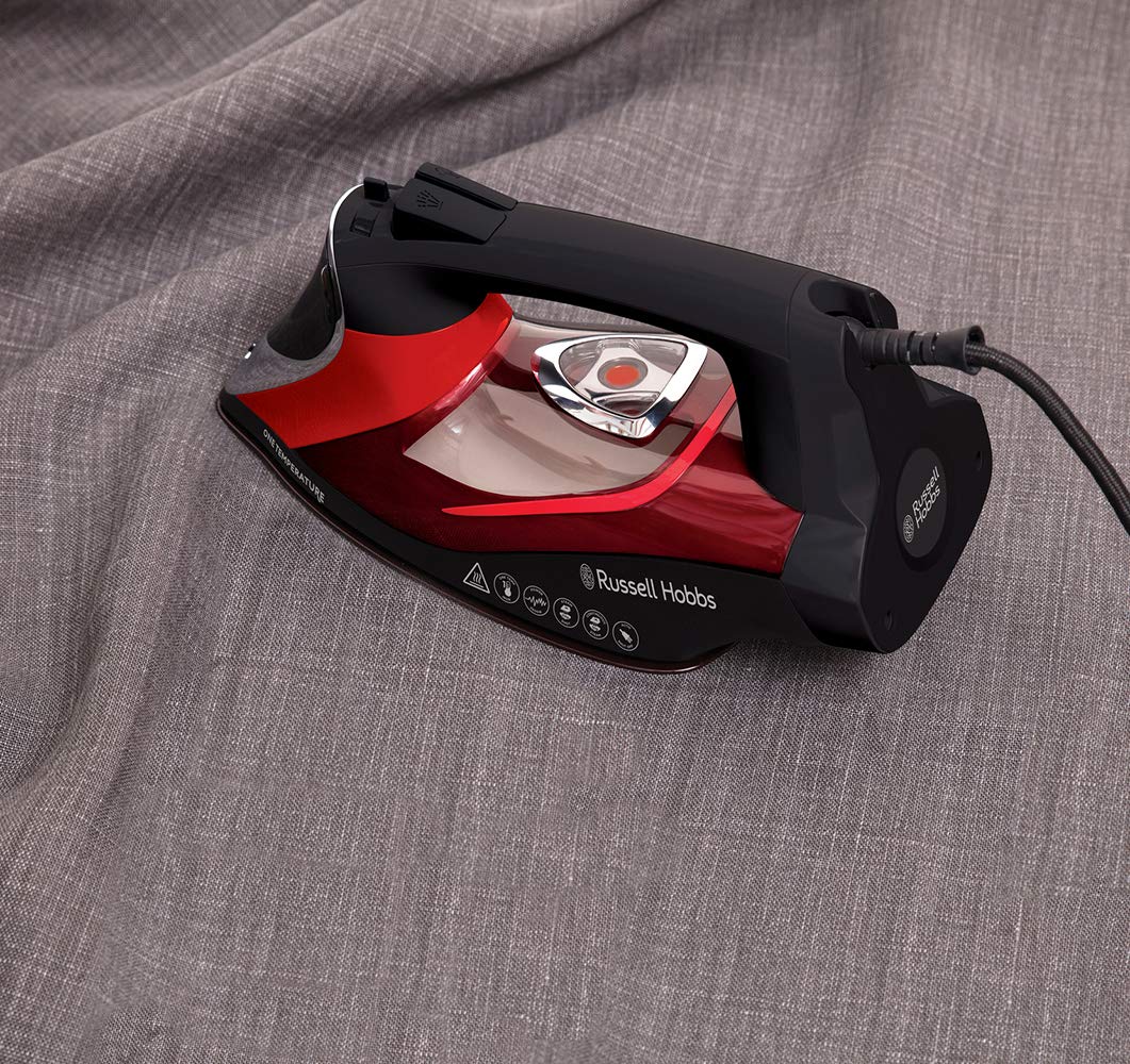 Plancha de Vapor Russell Hobbs Turmalina One Perfect 2600 W con Autolimpieza y Antical