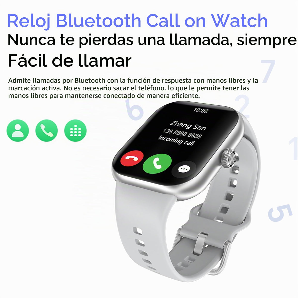 Reloj Inteligente Honor Choice Watch 2 Pro AMOLED 5,0 cm GPS para Hombre y Mujer