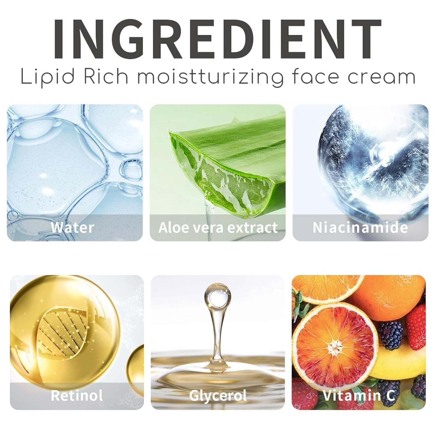 Crema antiarrugas japonesa Qingling, Crema de tratamiento antienvejecimiento reafirmante Qingling, Crema reafirmante de arrugas antienvejecimiento japonesa Qingling, Crema de tratamiento hidratante f