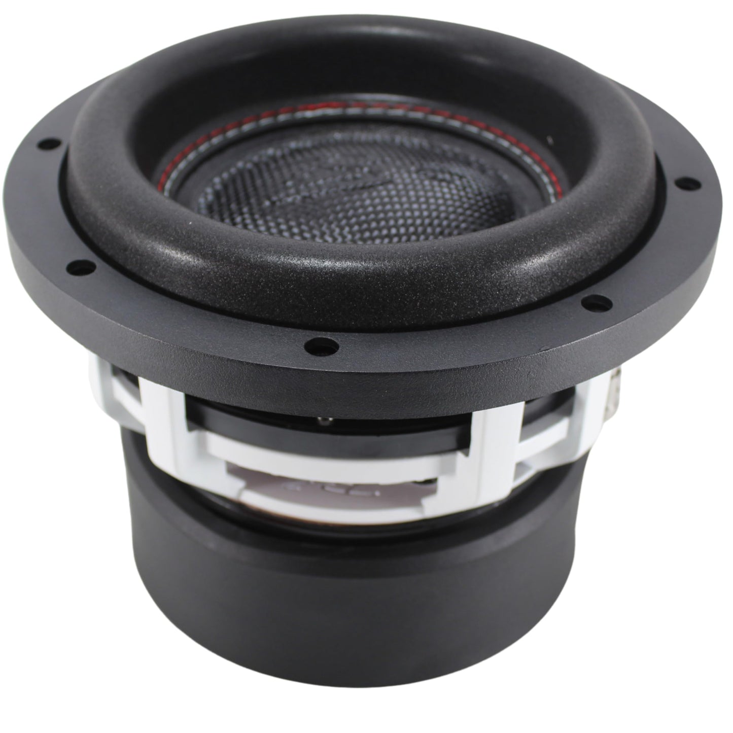 B2 Audio 8 pulgadas 500 vatios RMS Dual 4 ohmios 2 pulgadas bobina de voz alta Excursion Rage Series Subwoofer