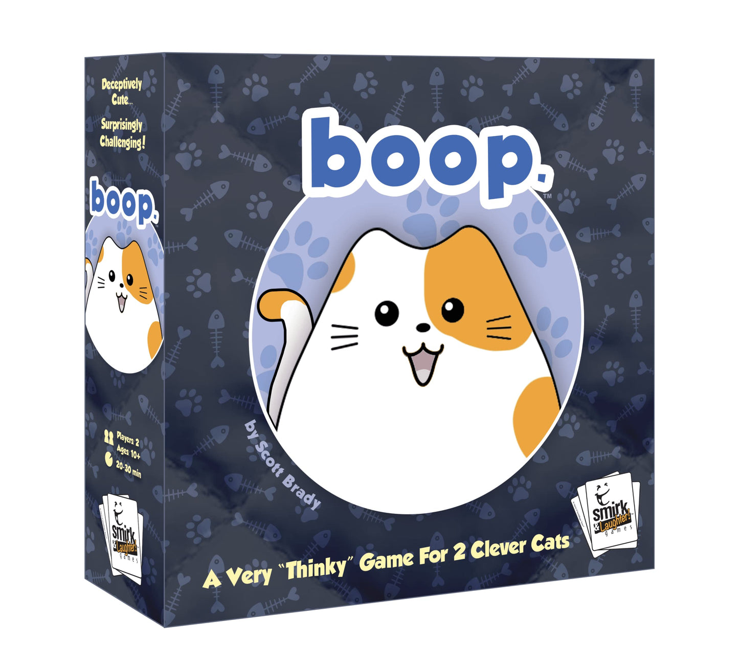 Juego de Mesa Smirk & Dagger Boop Estrategia Adorable 32 Piezas para 2 Jugadores a Partir de 10 Años