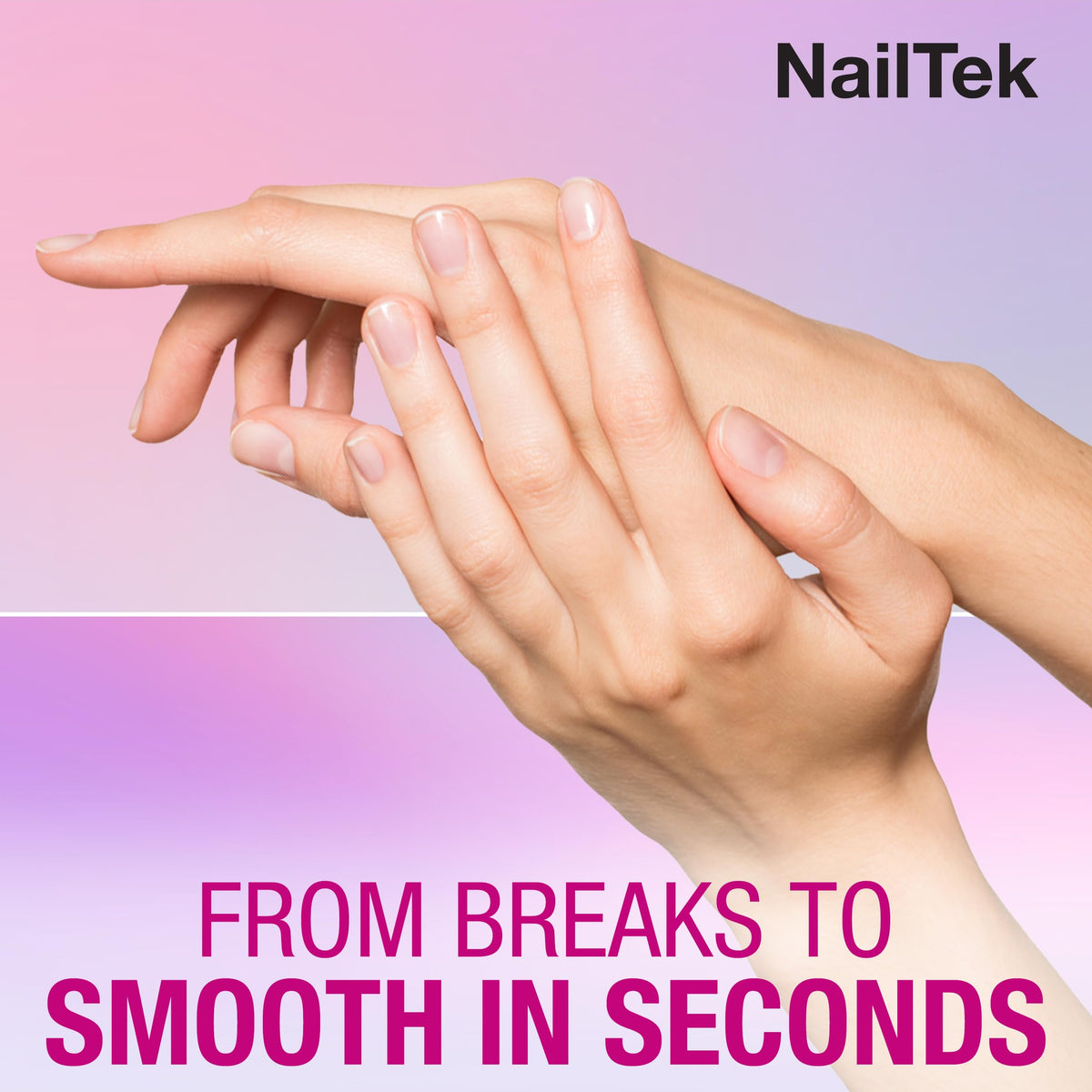 Nail Tek Lima de Cristal de Alta Calidad de 3 Pulgadas Reusable Desinfectable Portátil