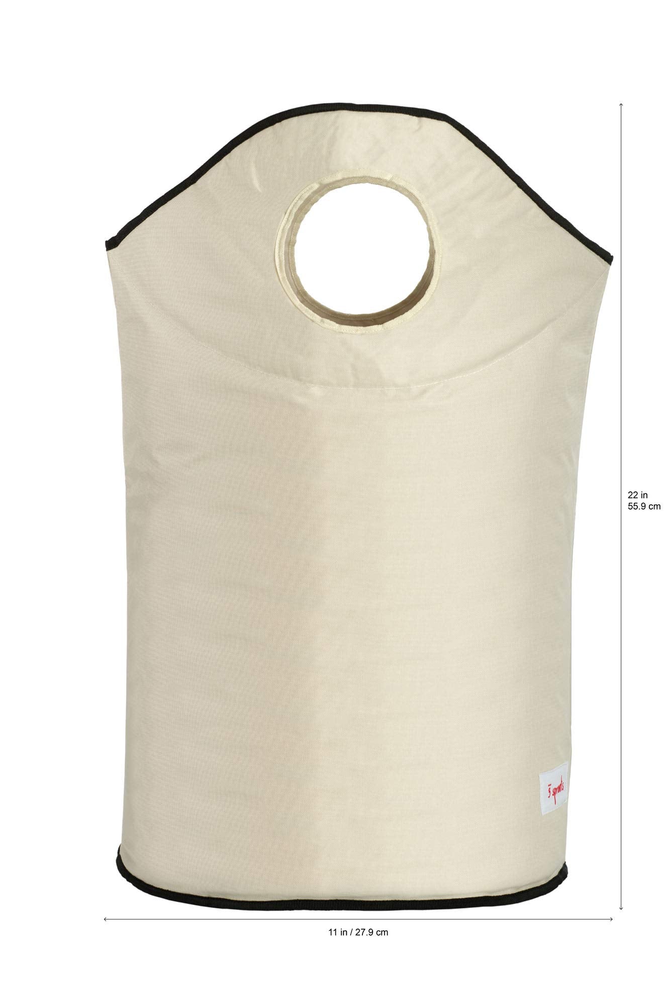3 Sprouts Baby Laundry Hamper Cesta organizadora de almacenamiento para ropa de guardería - Orangután