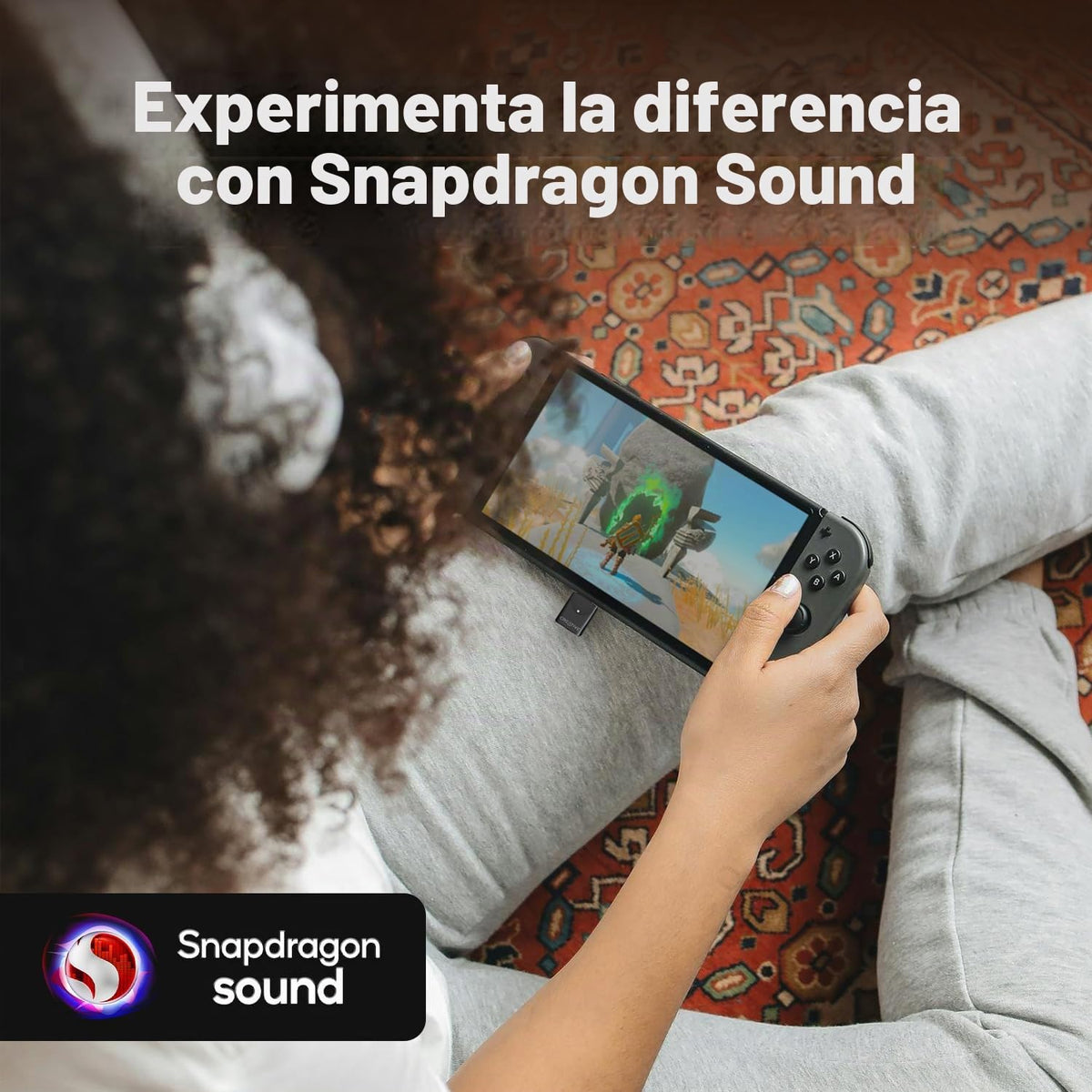 Transmisor de Audio Inalámbrico Creative BT-W6 Snapdragon Bluetooth 5.4 aptX para PC y Consolas Gaming
