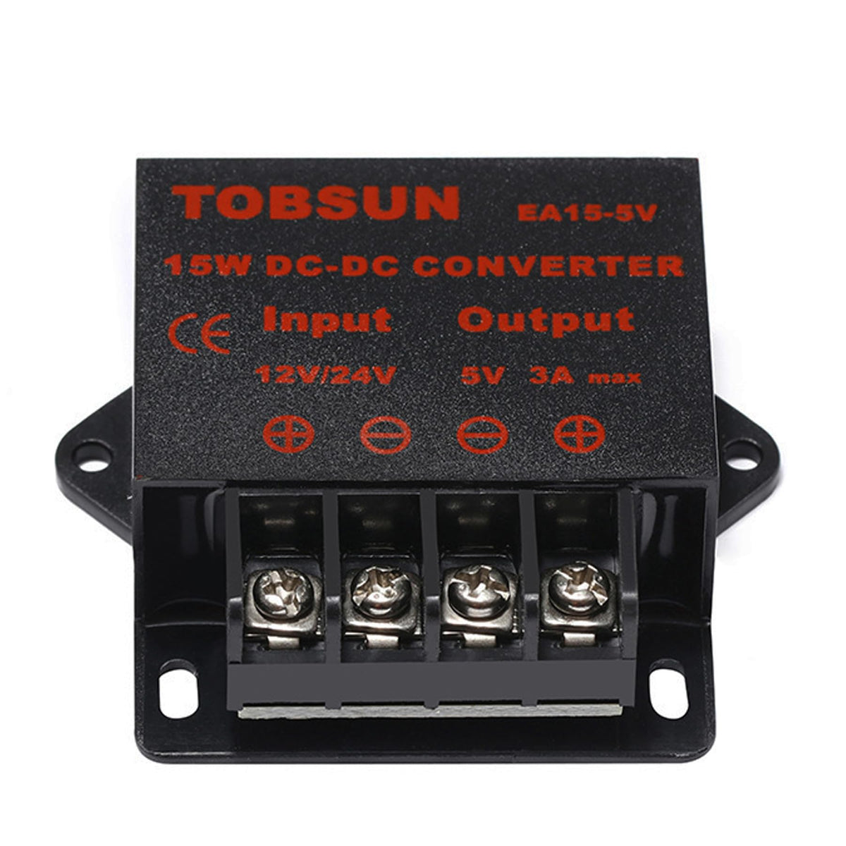 Convertidor Reductor de Voltaje MGGi Impermeable 12 V 24 V a 5 V Módulo de Fuente de Alimentación