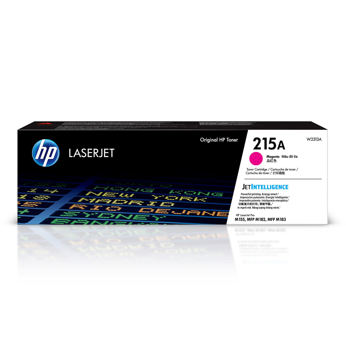 Tóner Láser HP Magenta 215A Original para Impresora LJ Pro MFP M182nw M183fw