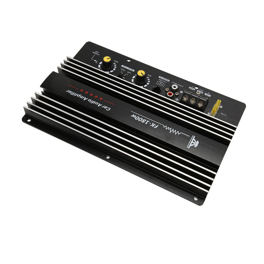 Amplificador de Potencia para Automóvil de 1800 W Preciso con Rápida Disipación y Sonido Claro para Subwoofer