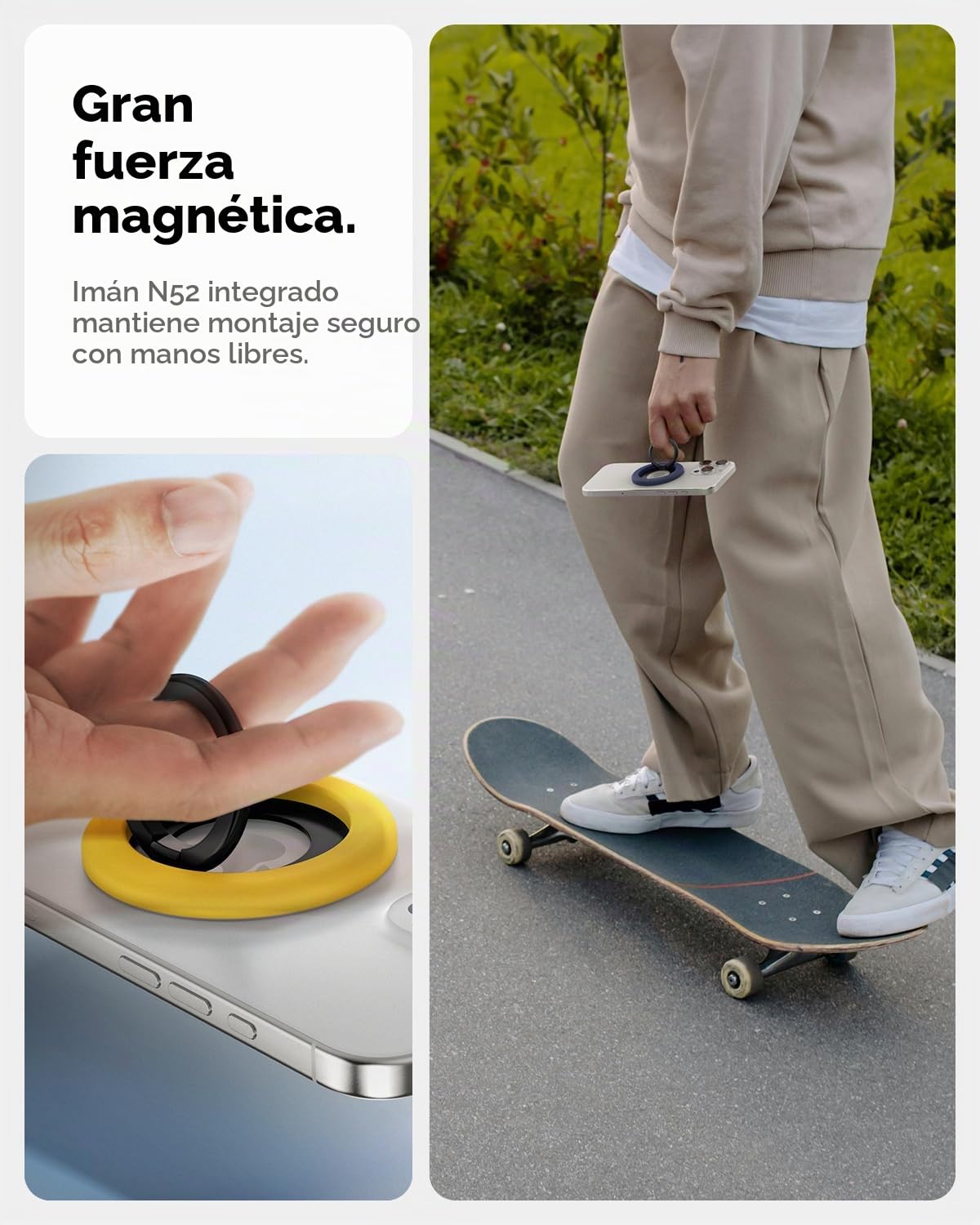 Soporte para Celular Spigen NanoPop MagFit para MagSafe